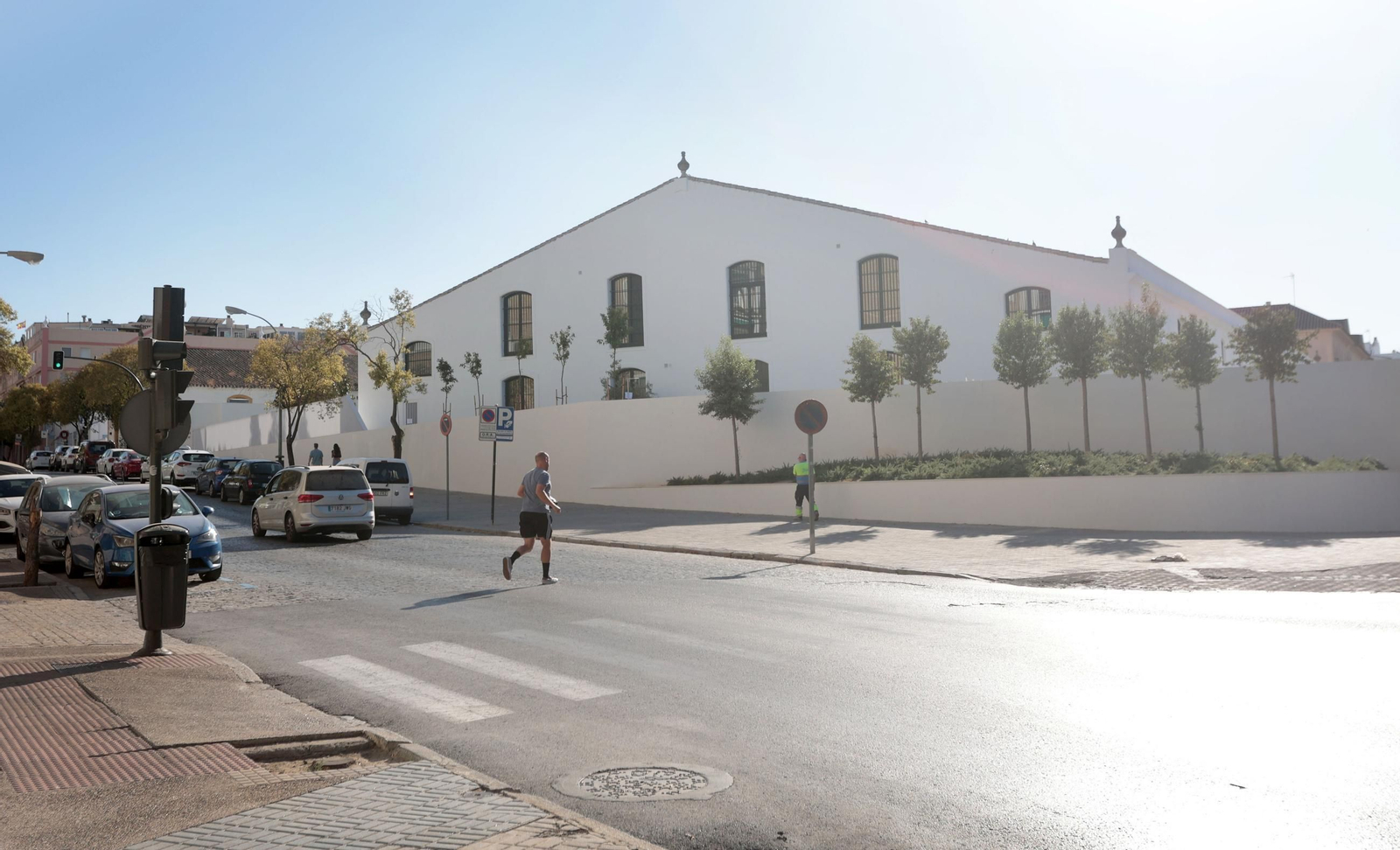 Una promoción de viviendas en el interior de un casco bodeguero recientemente construida en Pío XII.