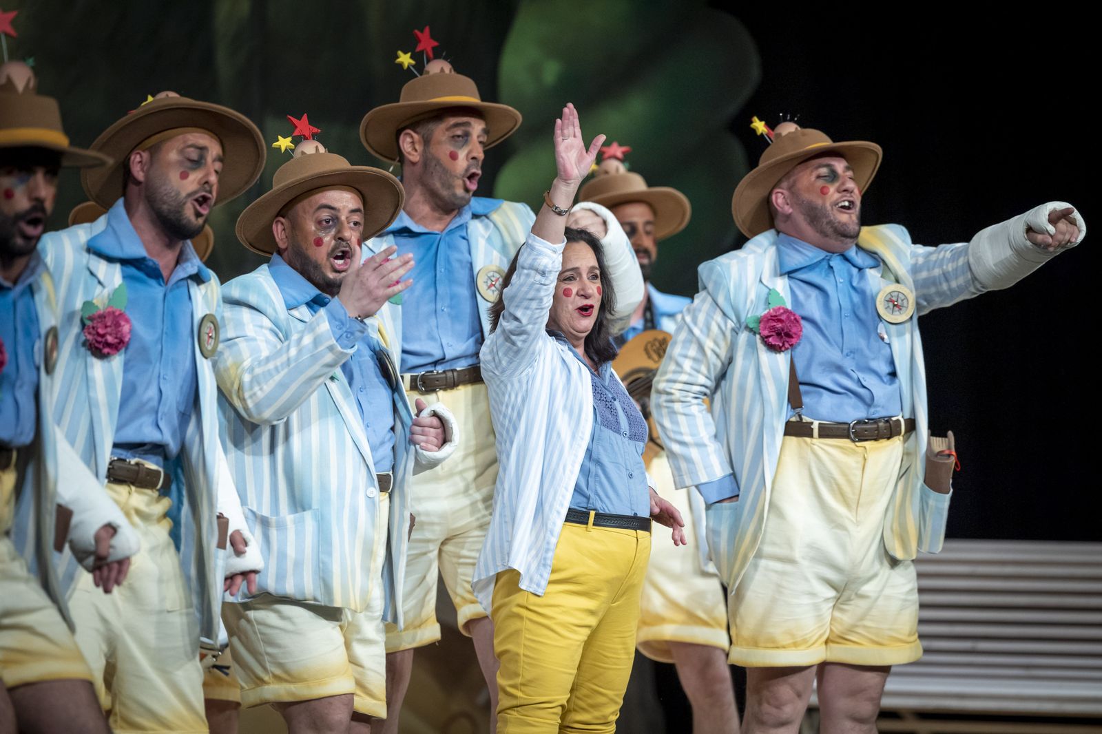 Chirigota 'Con la verdad por delante. Los sinceros'