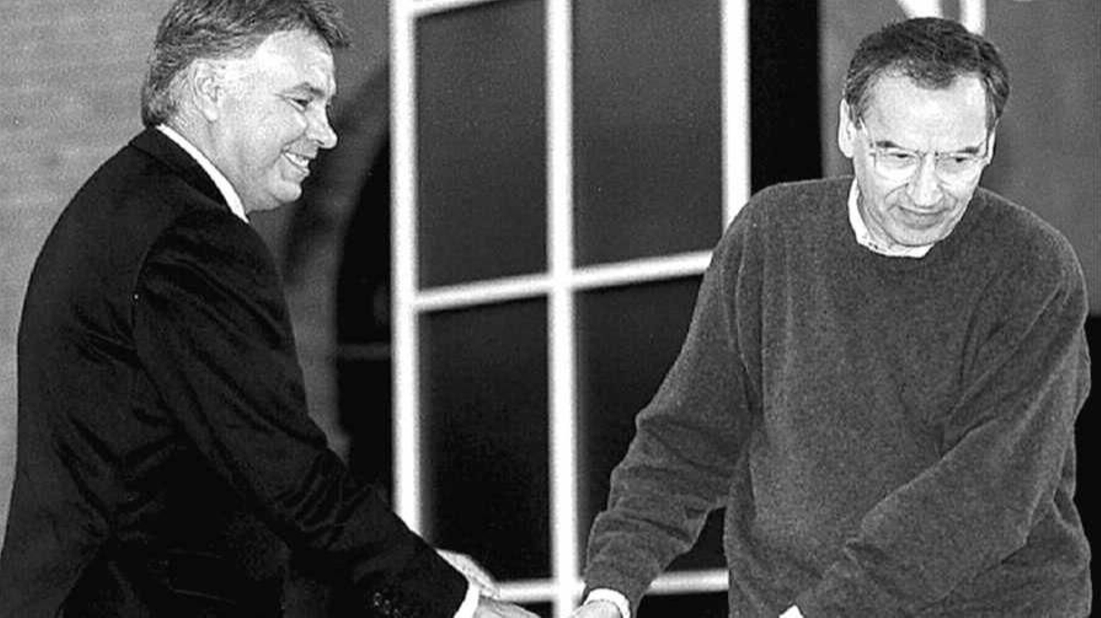 Guerra y Felipe en un acto electoral.