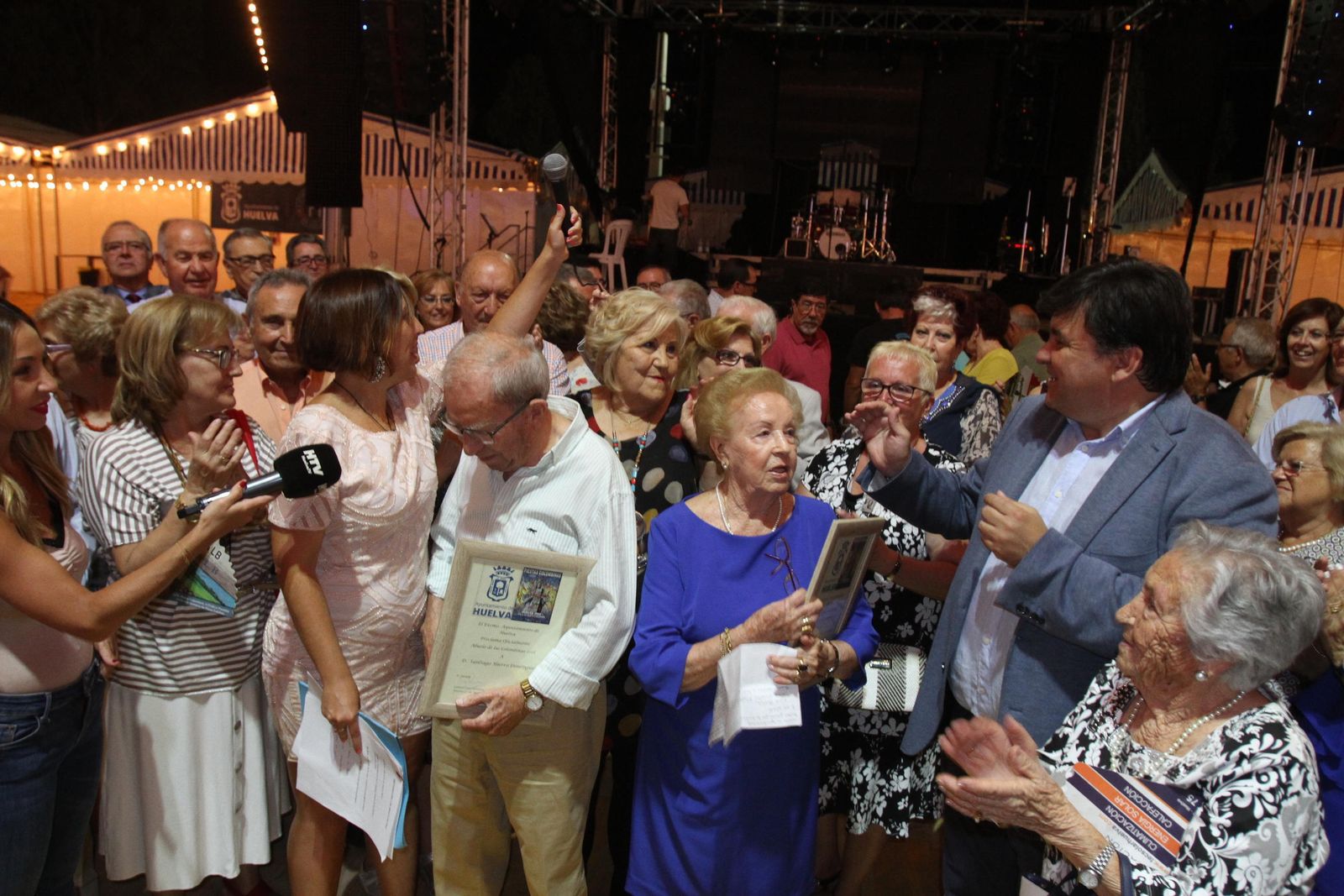 Santiago Hierro y Joaquina Segura, Abuelos de las Colombinas.