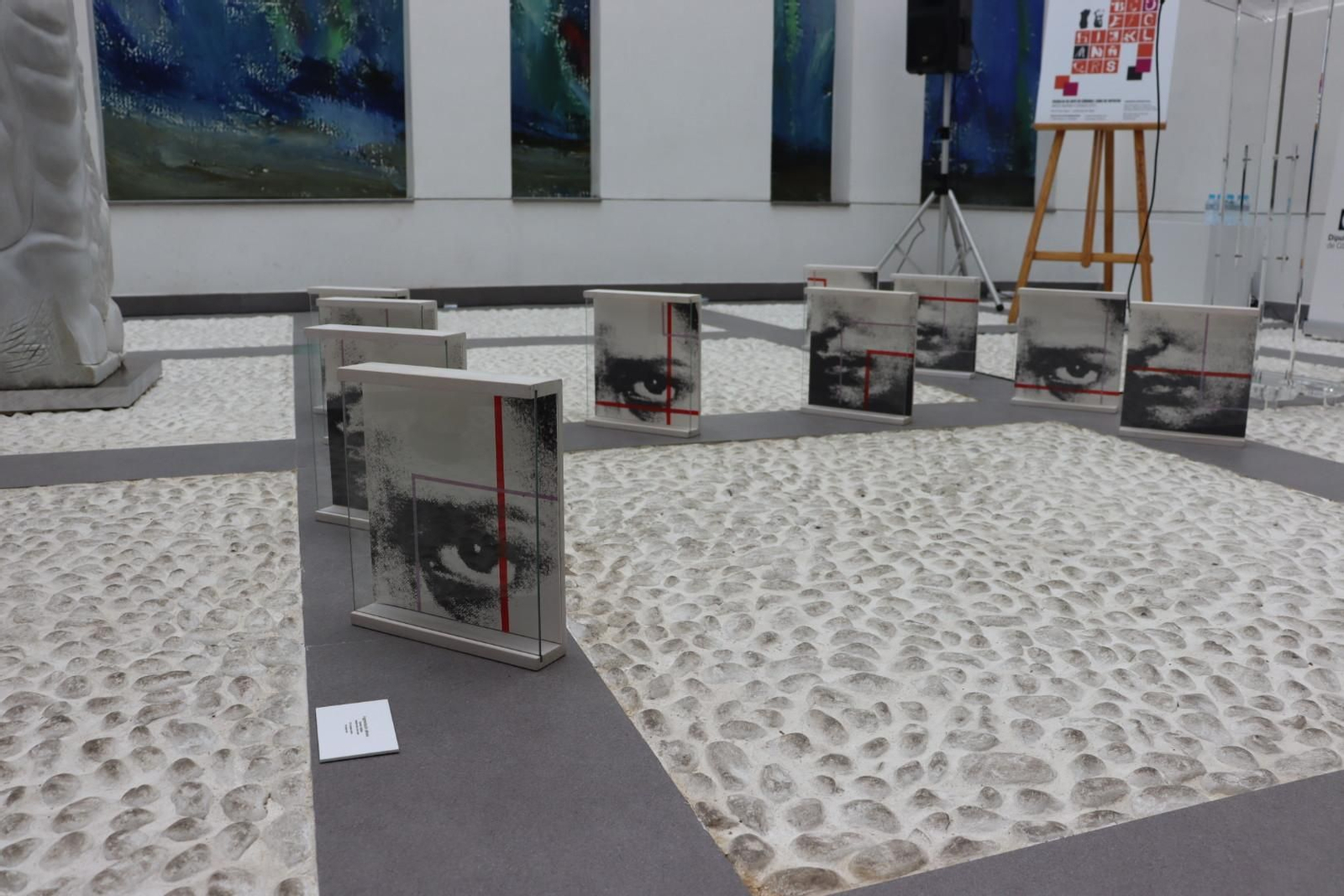 Los alumnos de las escuelas Mateo Inurria y Dionisio Ortiz exponen sus obras, en imágenes