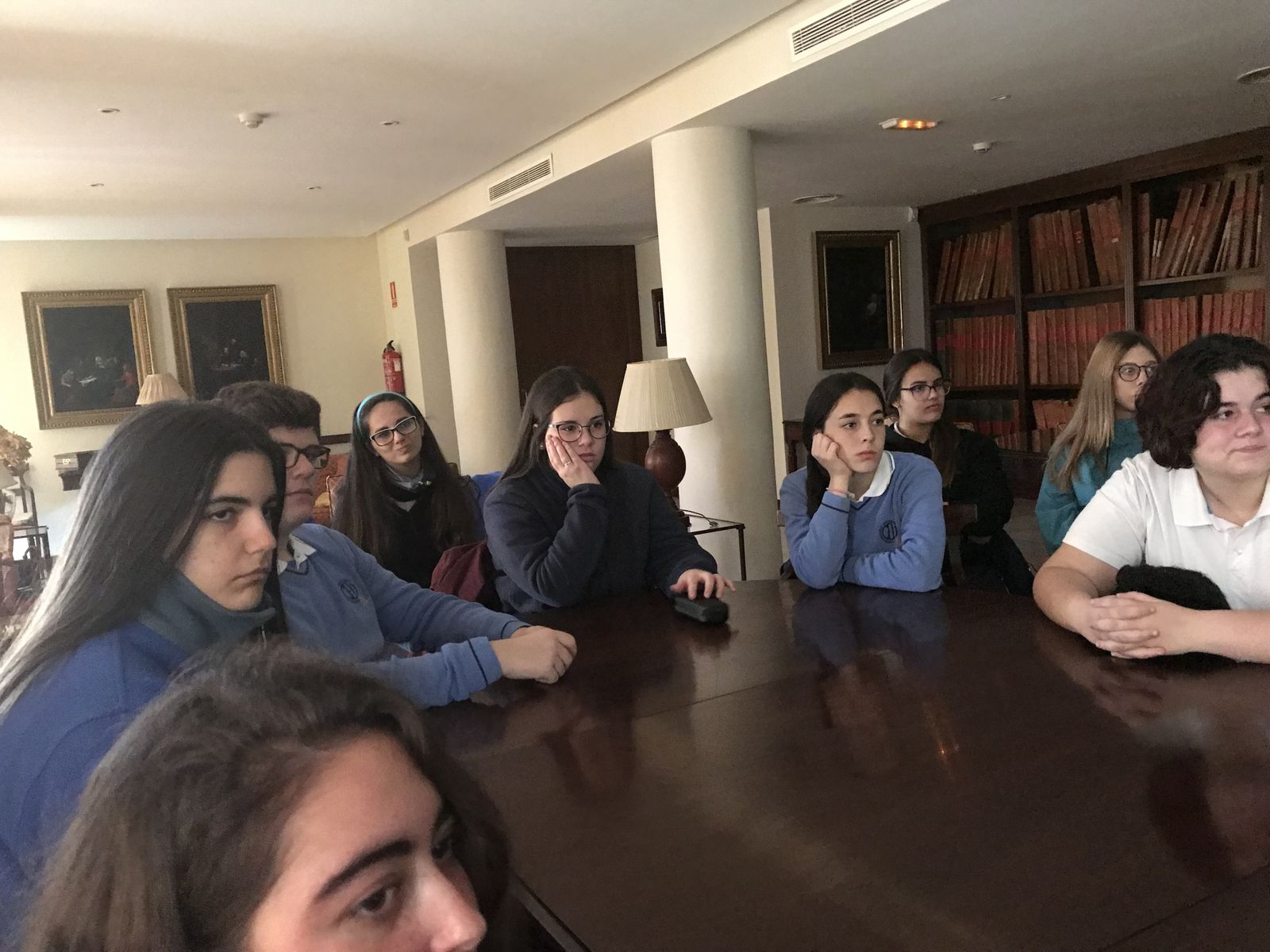 Visita del colegio San Vicente de Paúl