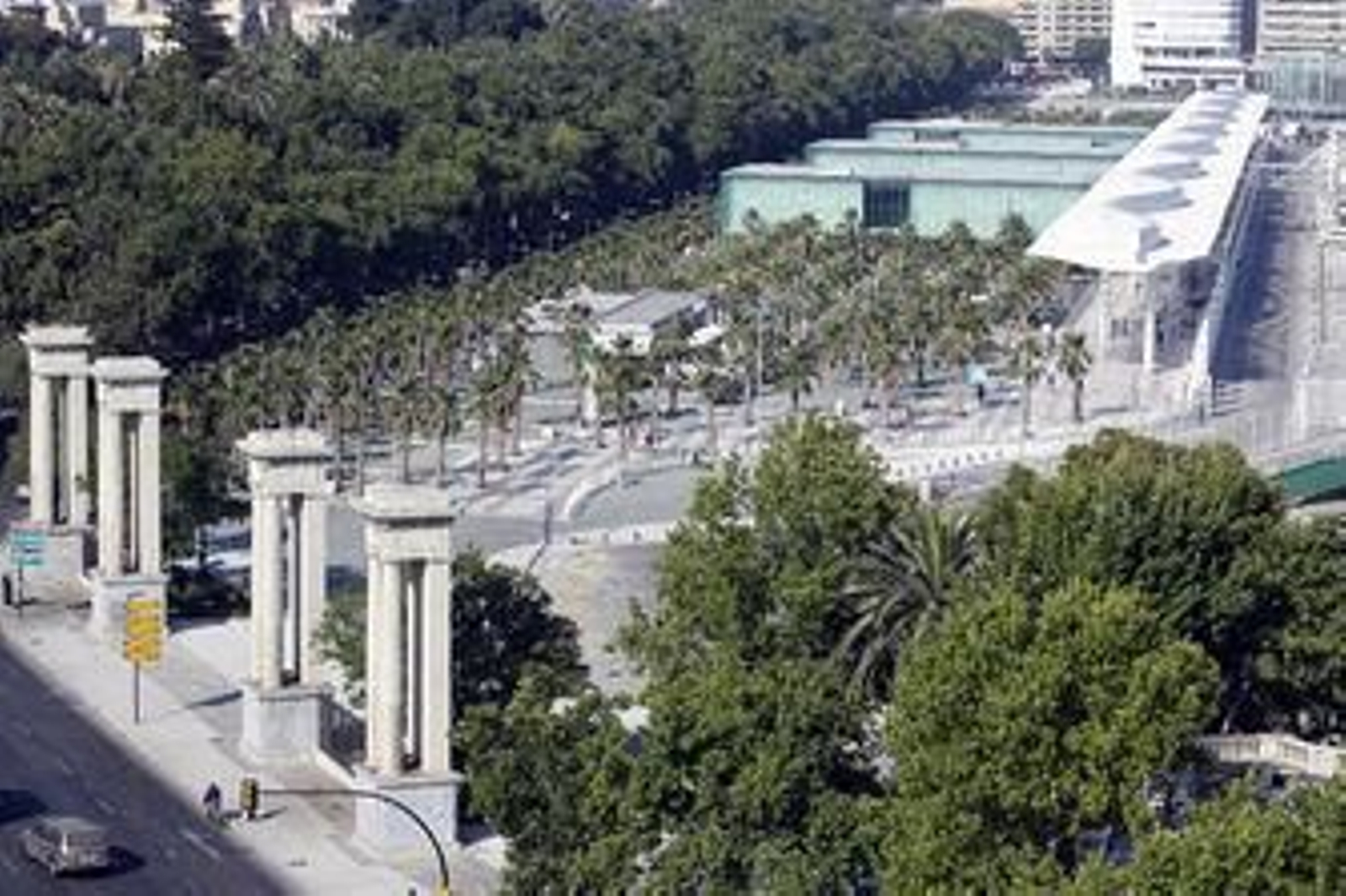 La noria temporal en el puerto recibe la autorización de Aviación Civil