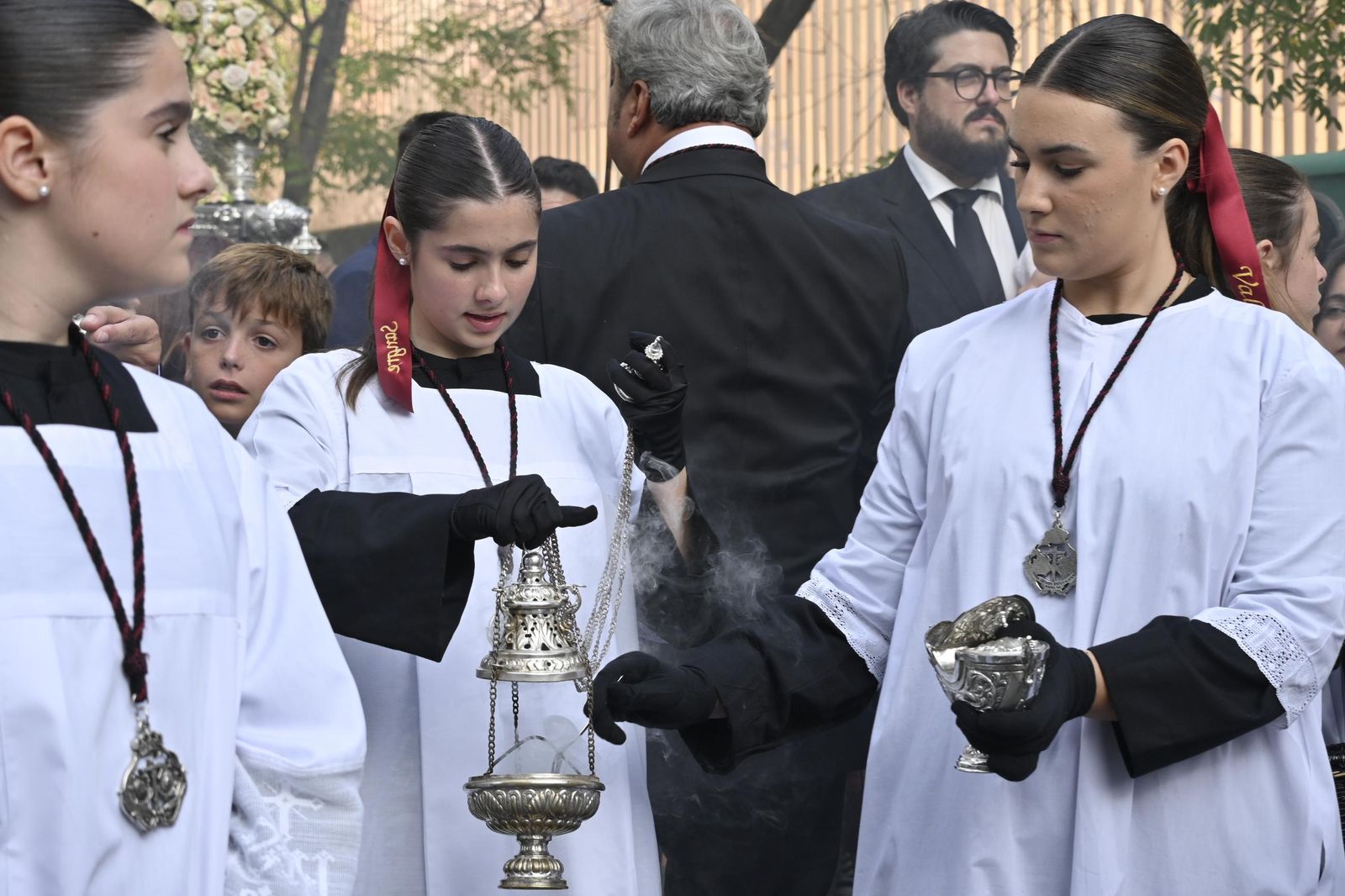 Extraordinaria de la Virgen del Valle de Huelva en imágenes