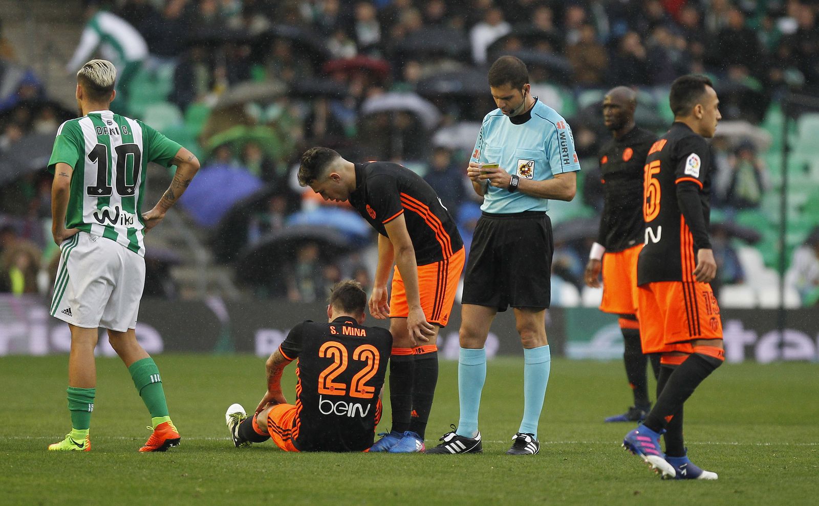 El Betis-Valencia, en imágenes
