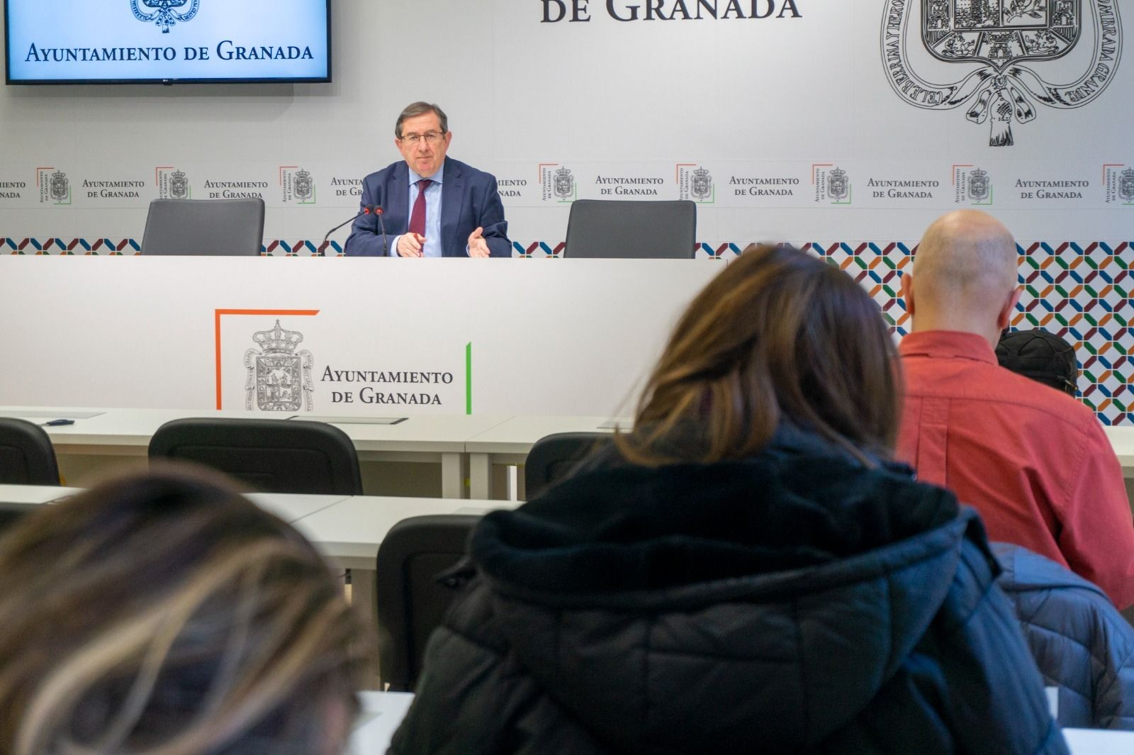 El portavoz del PP en el Ayuntamiento de Granada, Luis González