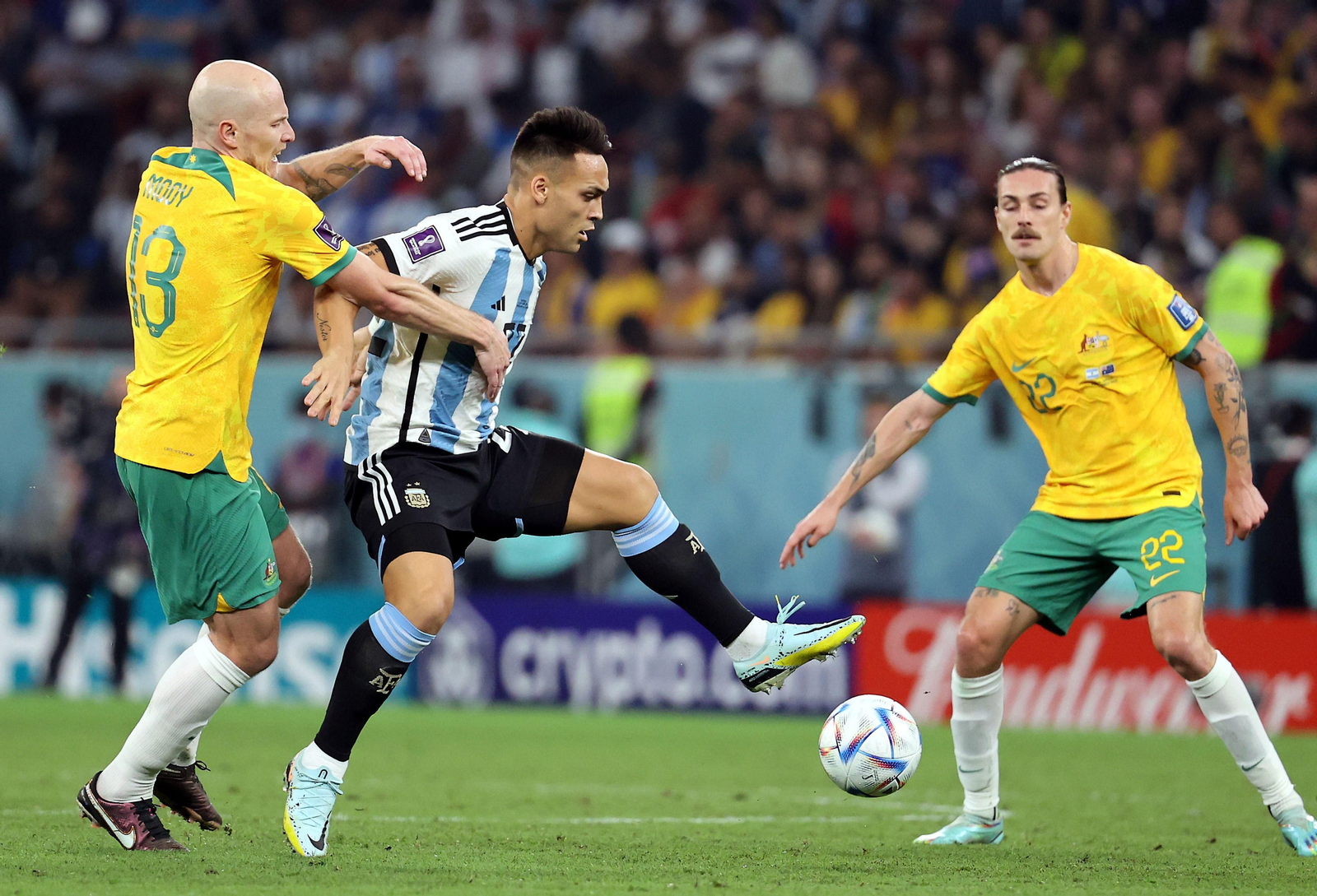 Las fotos del Argentina - Australia