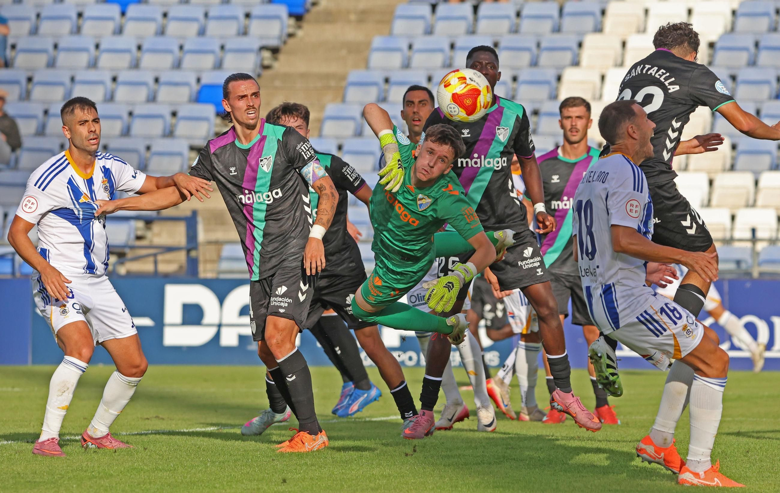 Recreativo-Atlético Malagueño: El Decano pide la hora, pero el filial regresa de vacío (1-0)