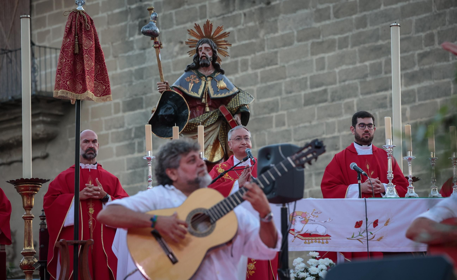 Misa flamenca en el barrio de Santiago de Jerez