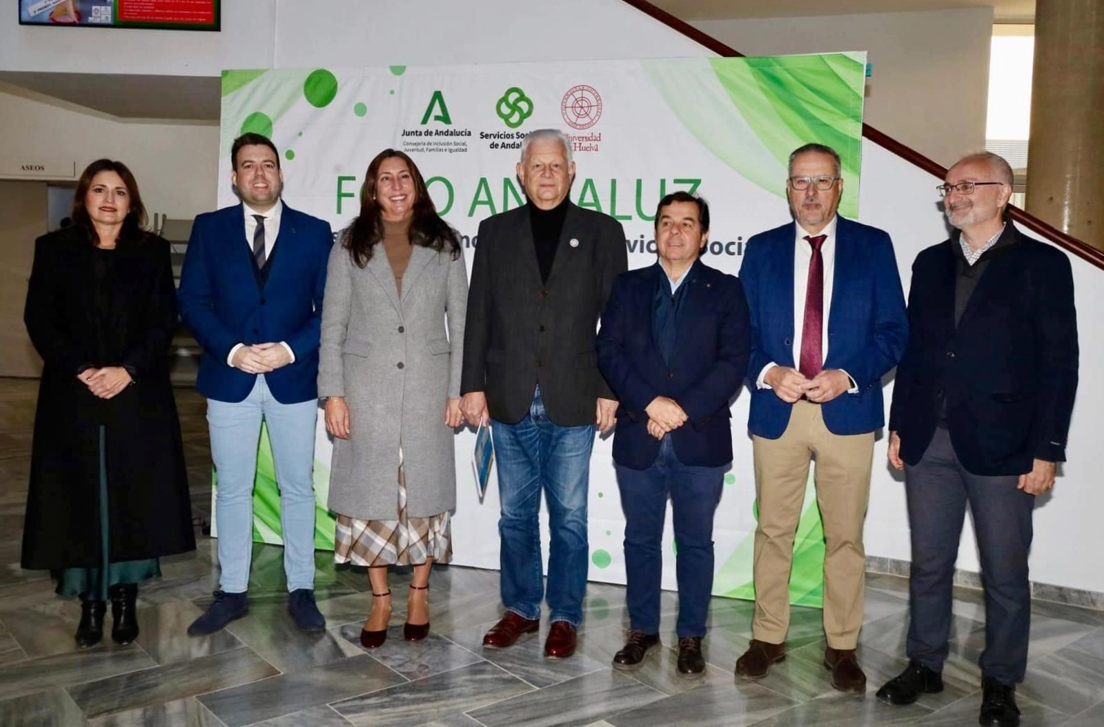 II Foro Andaluz de Investigación e Innovación en Servicios Sociales, organizado por la Consejería de Inclusión Social, Juventud, Familias e Igualdad de la Junta de Andalucía y la Universidad de Huelva.