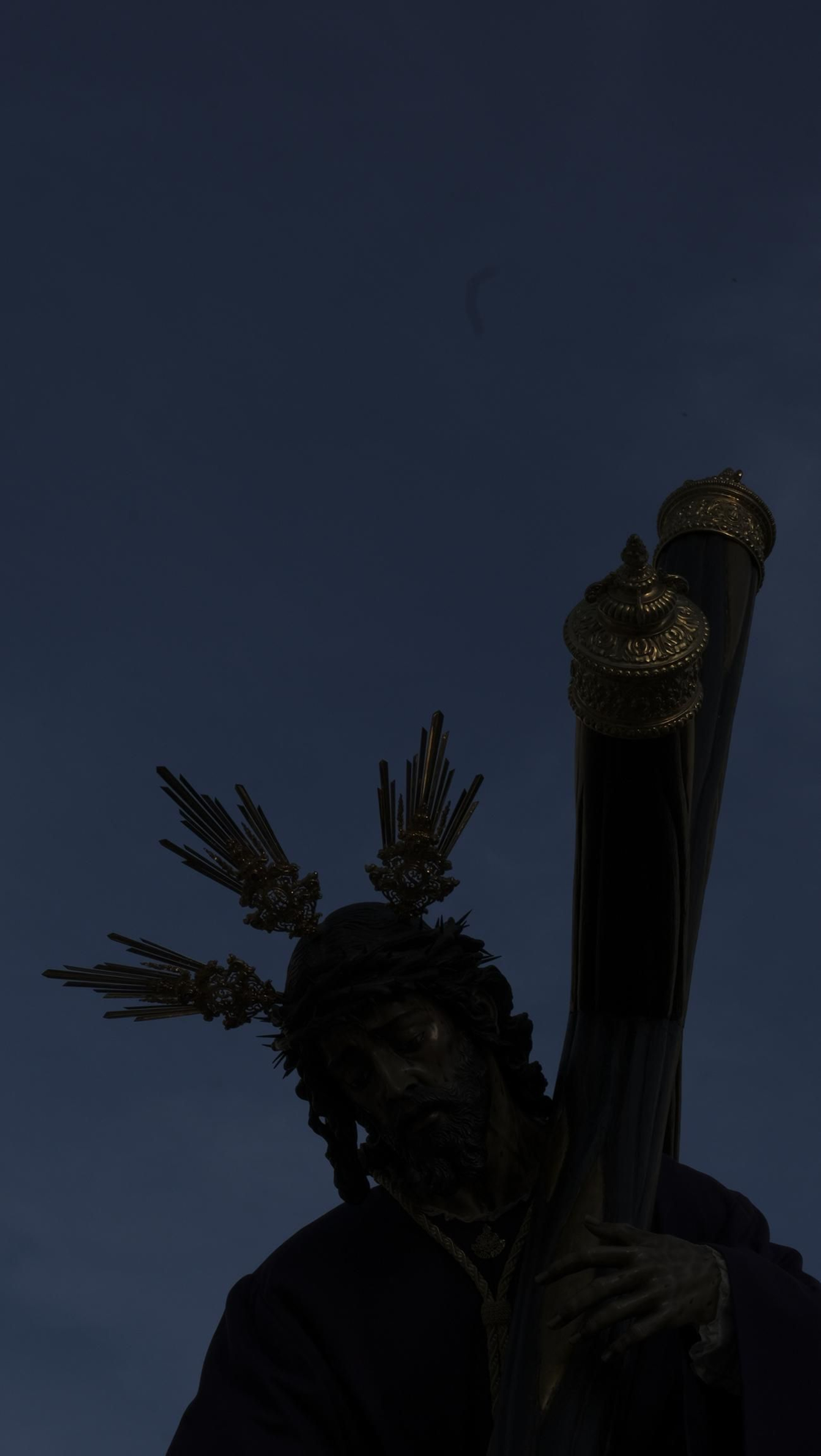 La procesión de Pasión en Almería, en imágenes