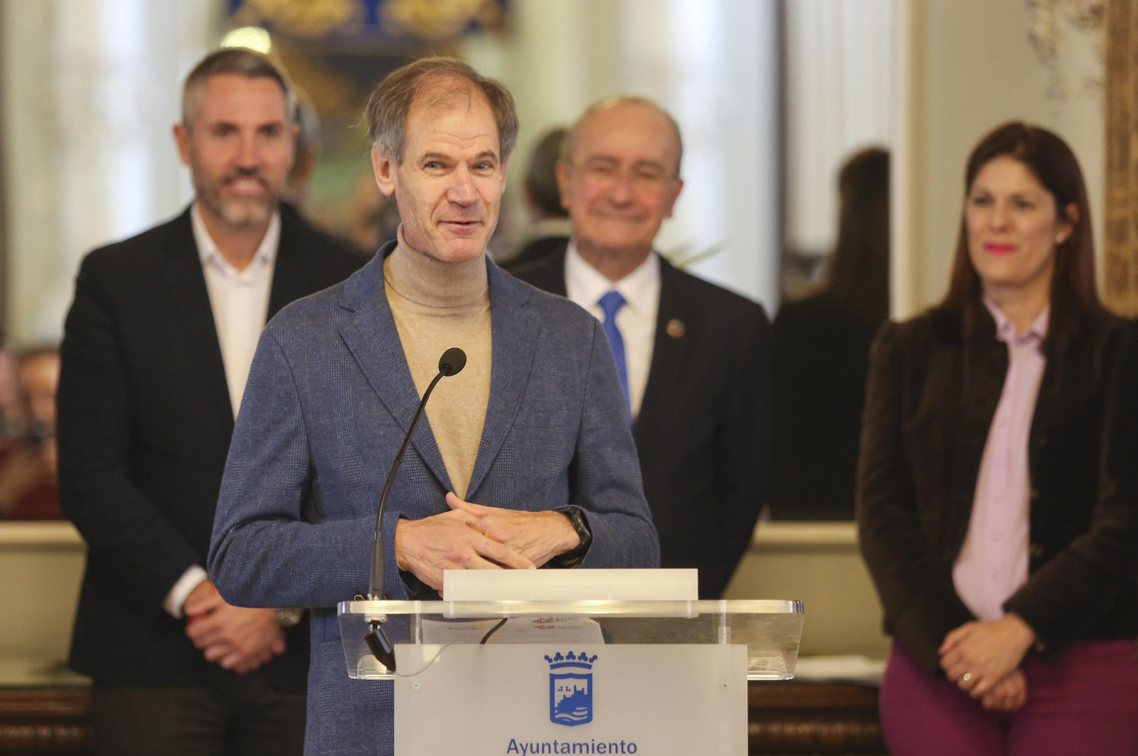 Las fotos de la presentación del maratón de Málaga