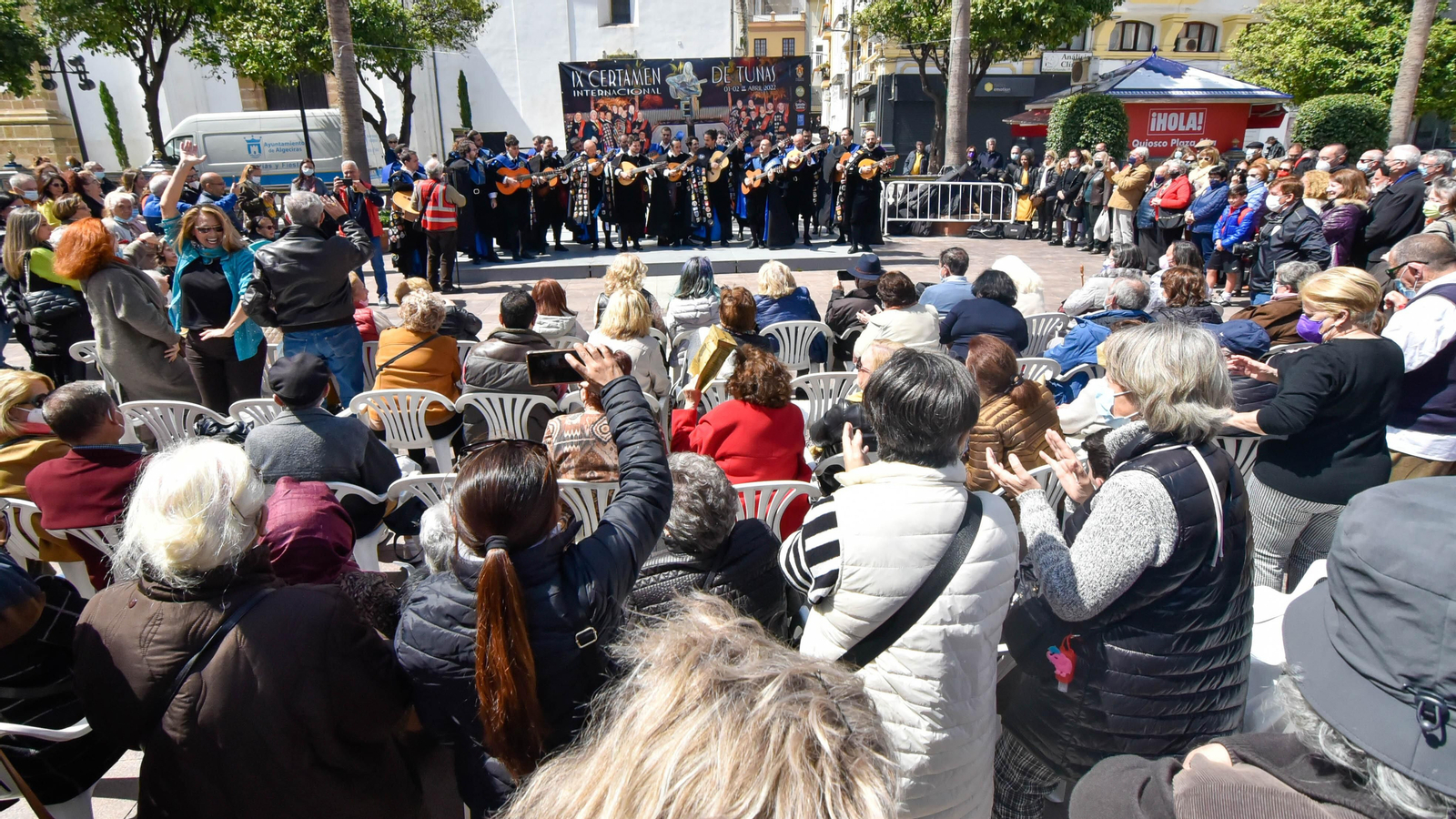 Pasacalles del Certamen de Tunas en Algeciras