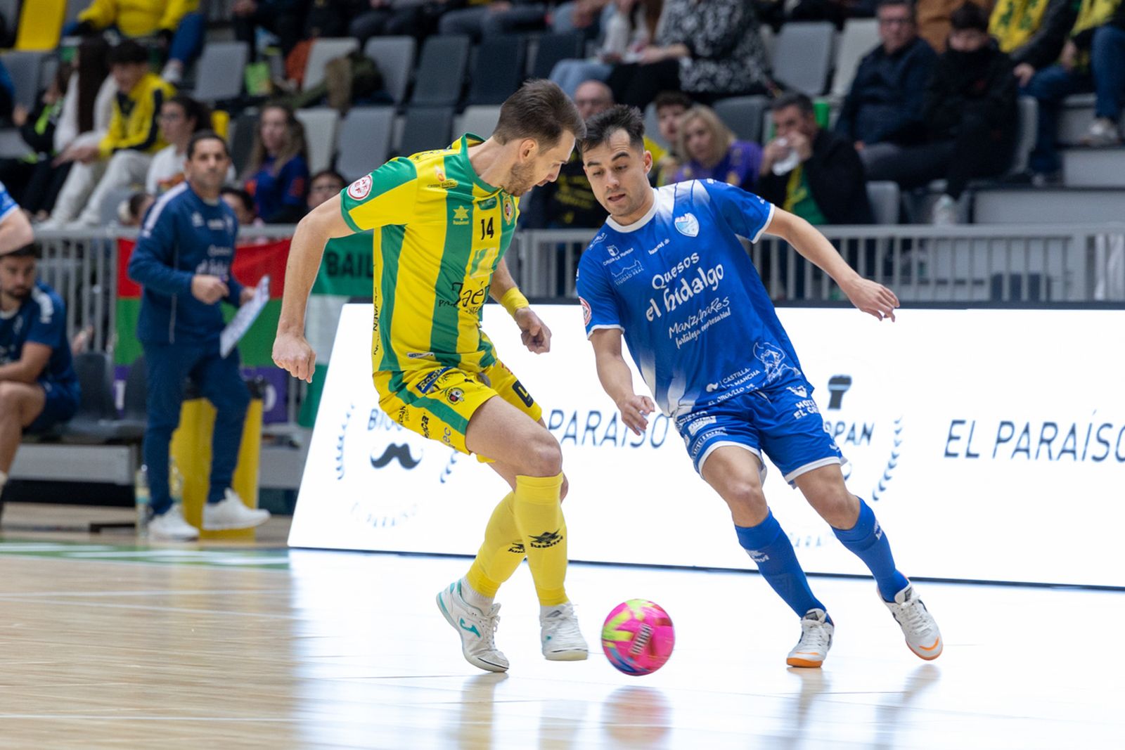 La victoria copera del Jaén FS sobre Quesos El Hidalgo Manzanares