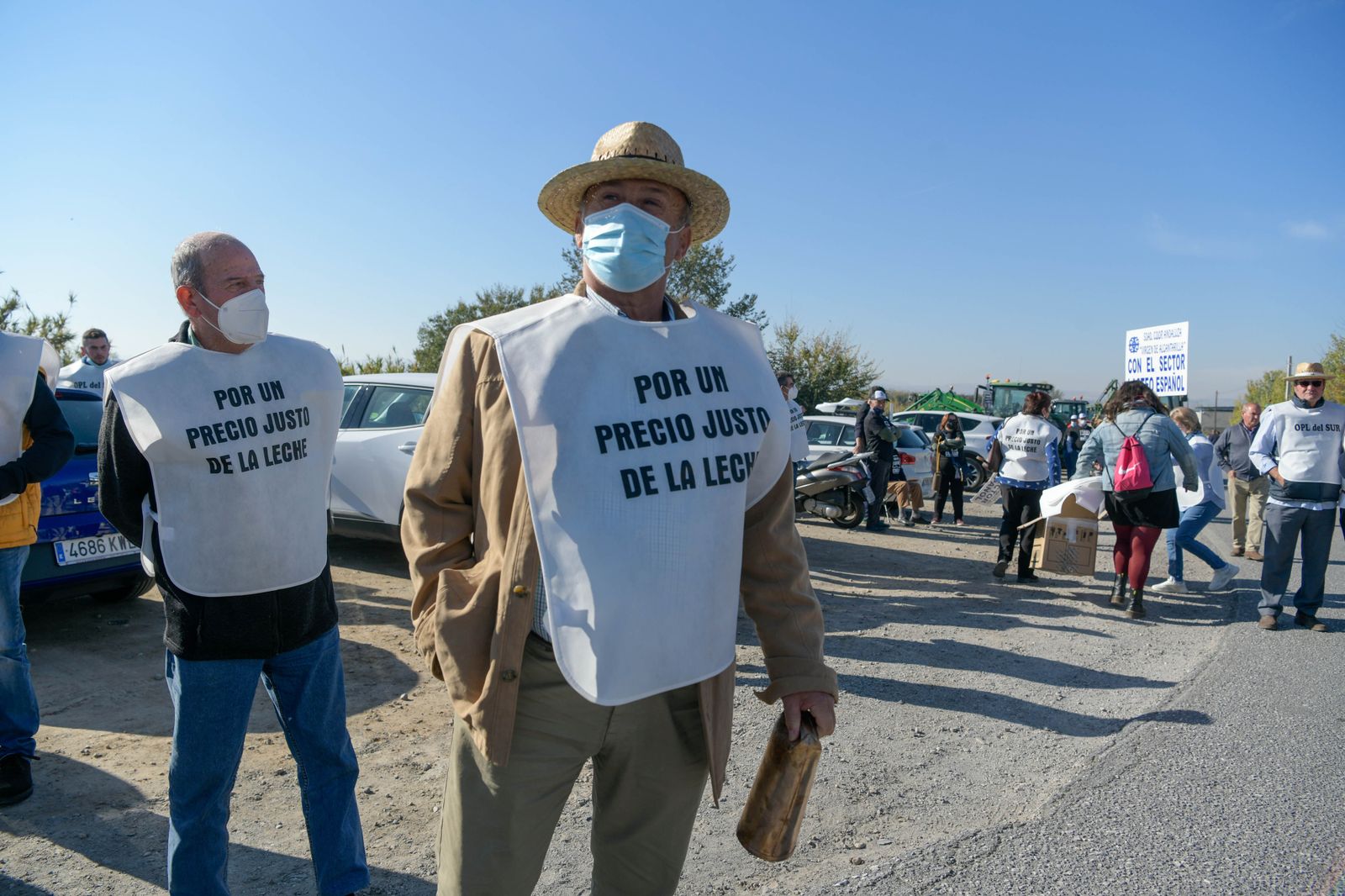Imagen de una protesta anterior de Asaja.
