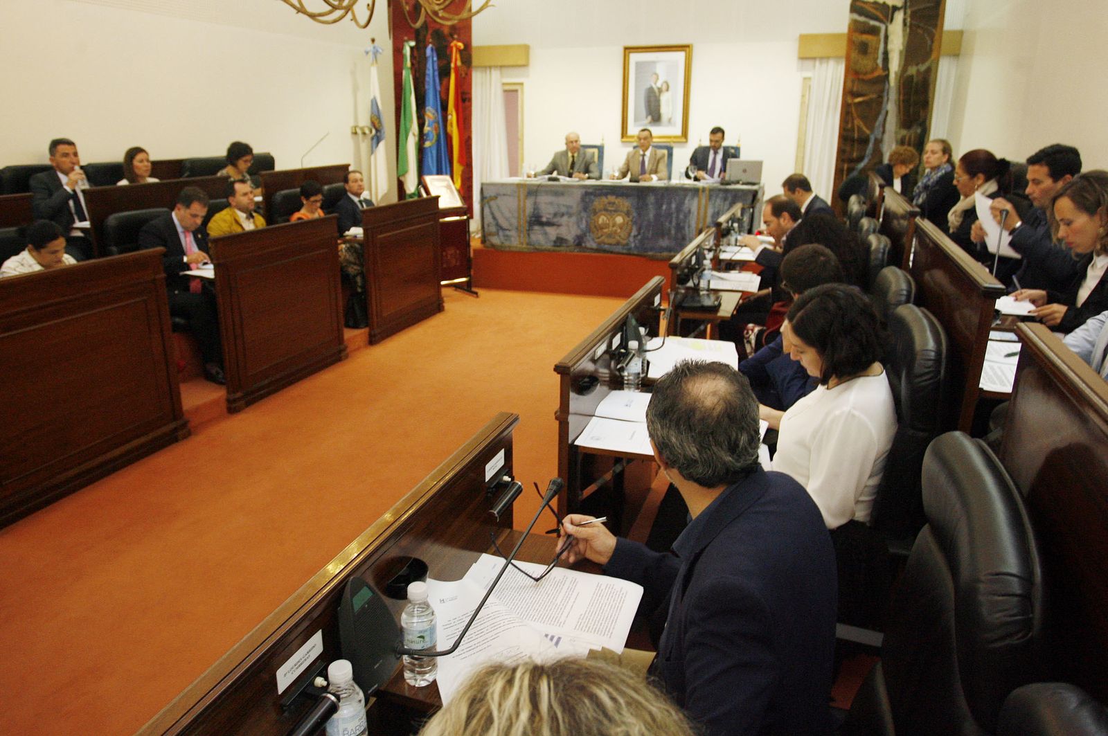 Sesión plenaria de la Diputación