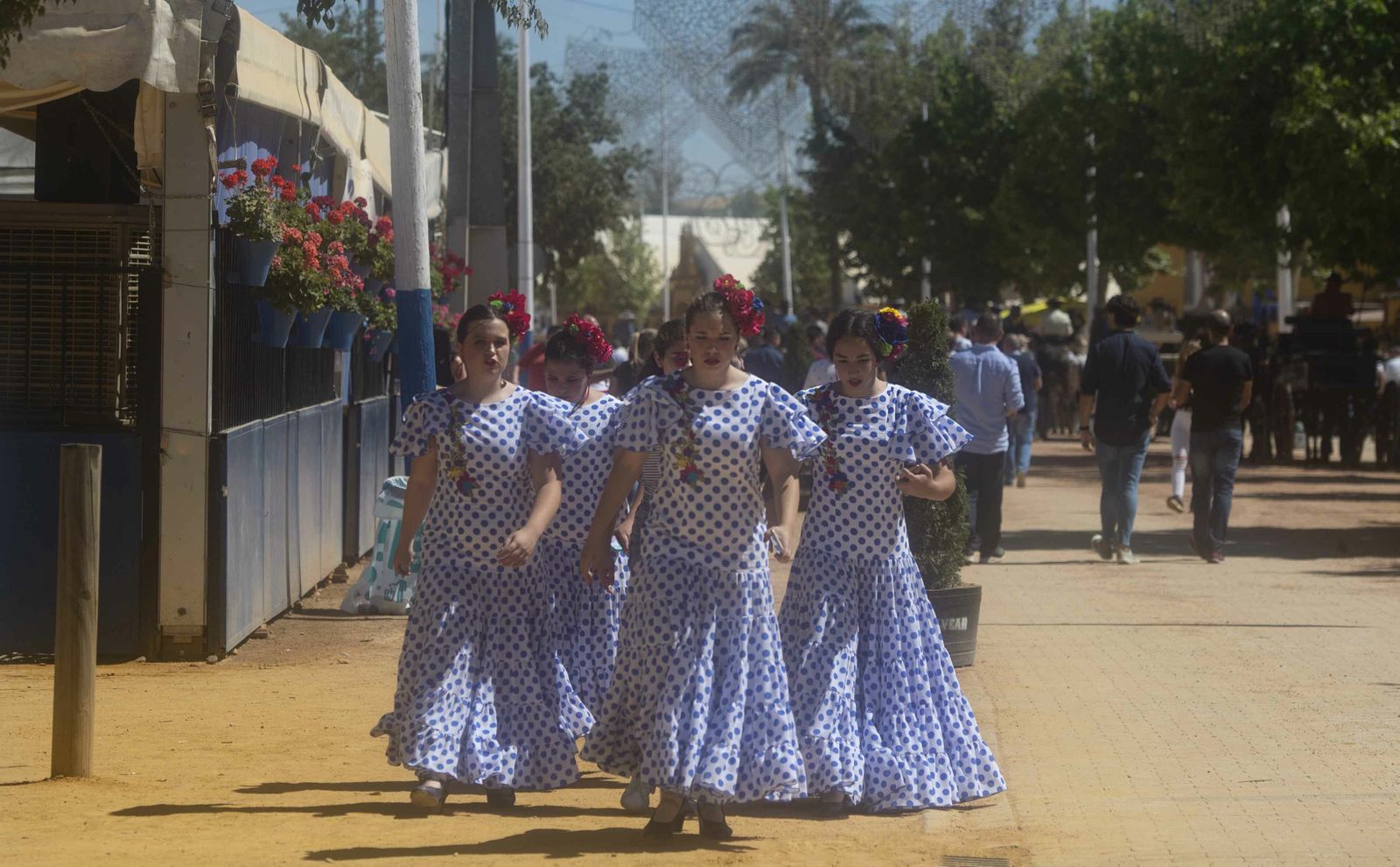 Las fotografías del jueves de Feria