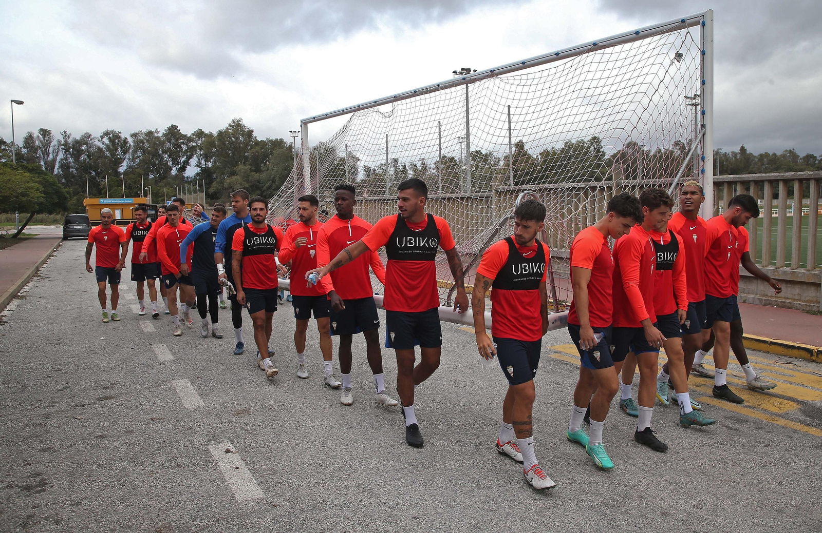 Fotos del entrenamiento del Algeciras CF en La Menacha