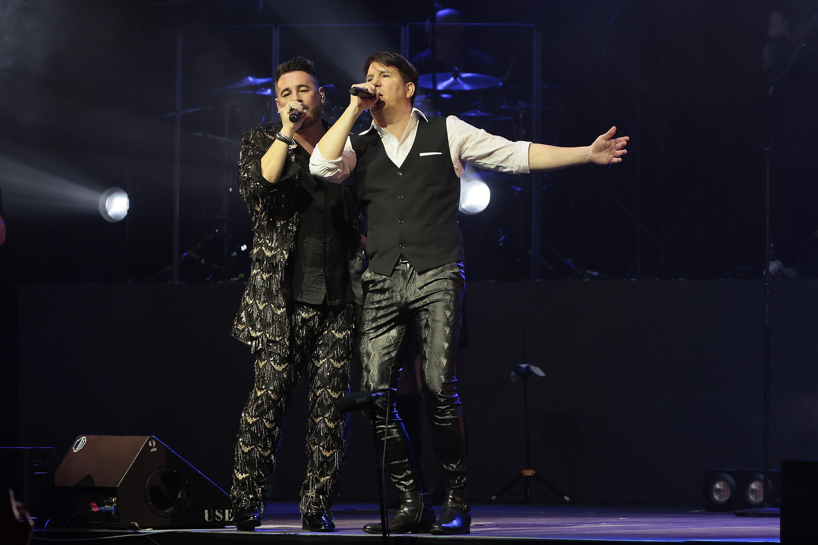 Las imágenes del concierto de Andy y Lucas