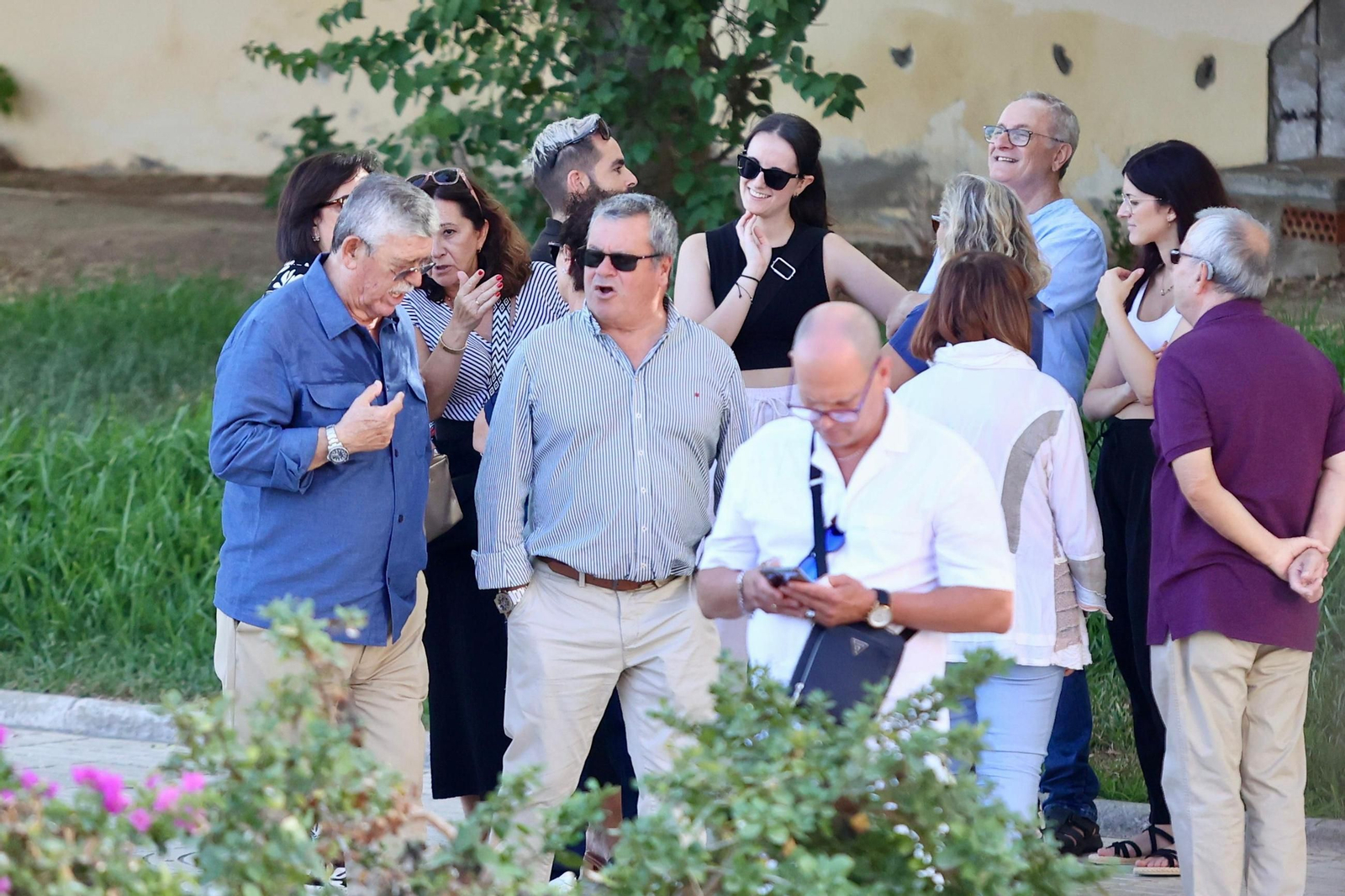 Último adiós a Fernando Puche en el cementerio de Málaga Último adiós a Fernando Puche en el cementerio de Málaga