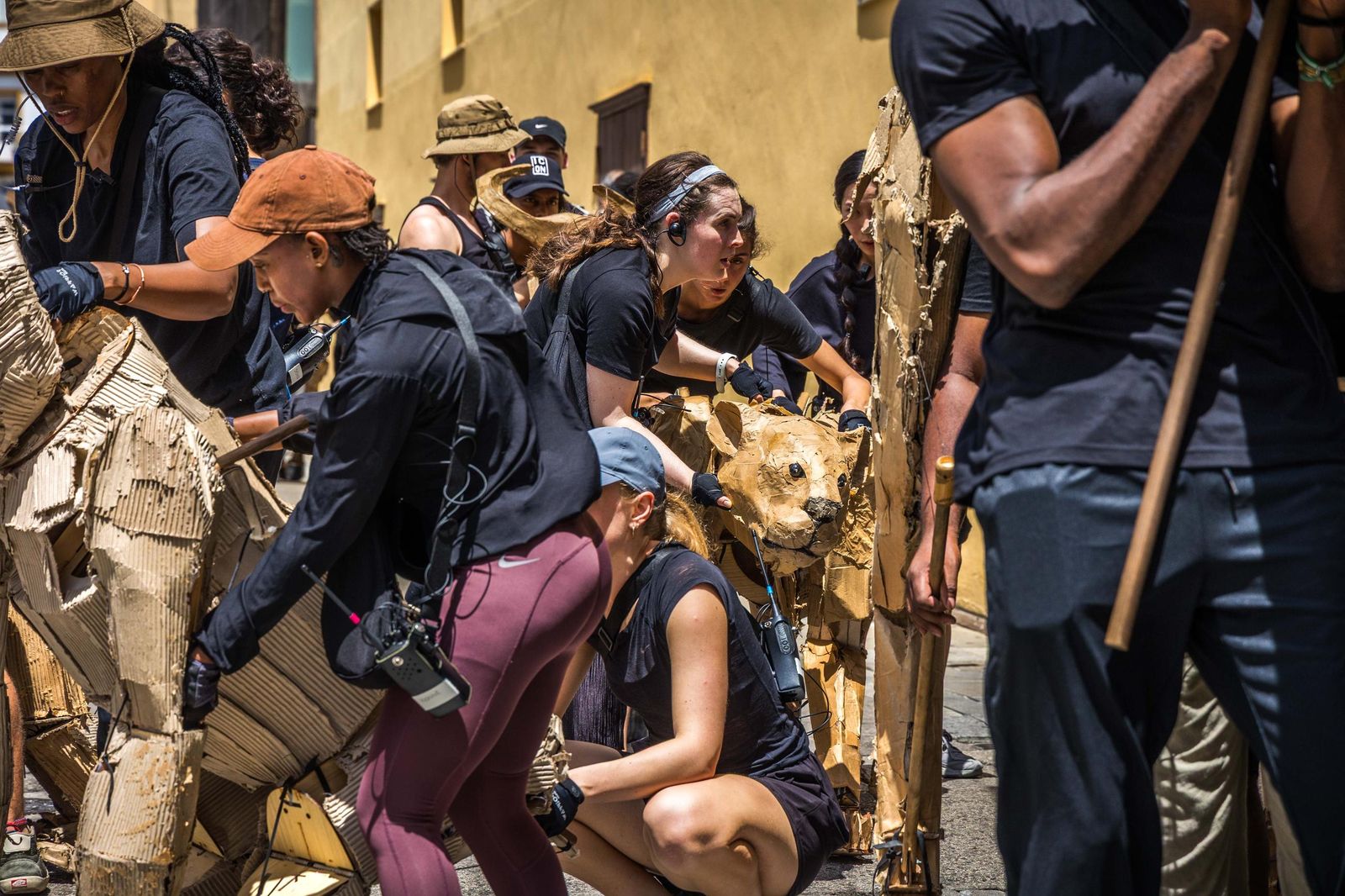 Las imágenes de 'La estampida' en San Fernando