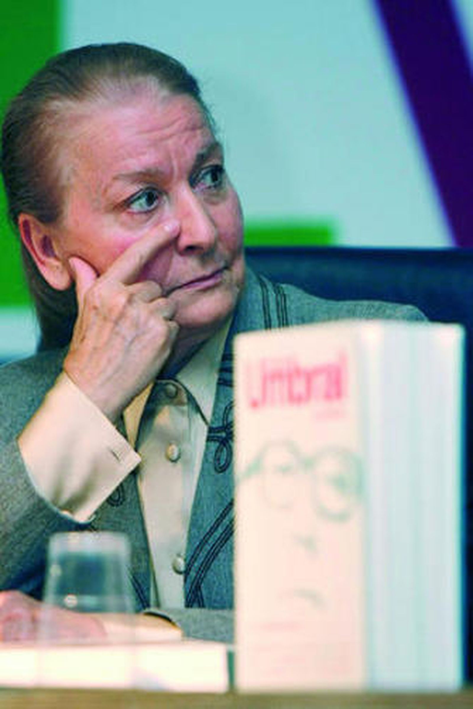 La viudad de Umbral, ayer.