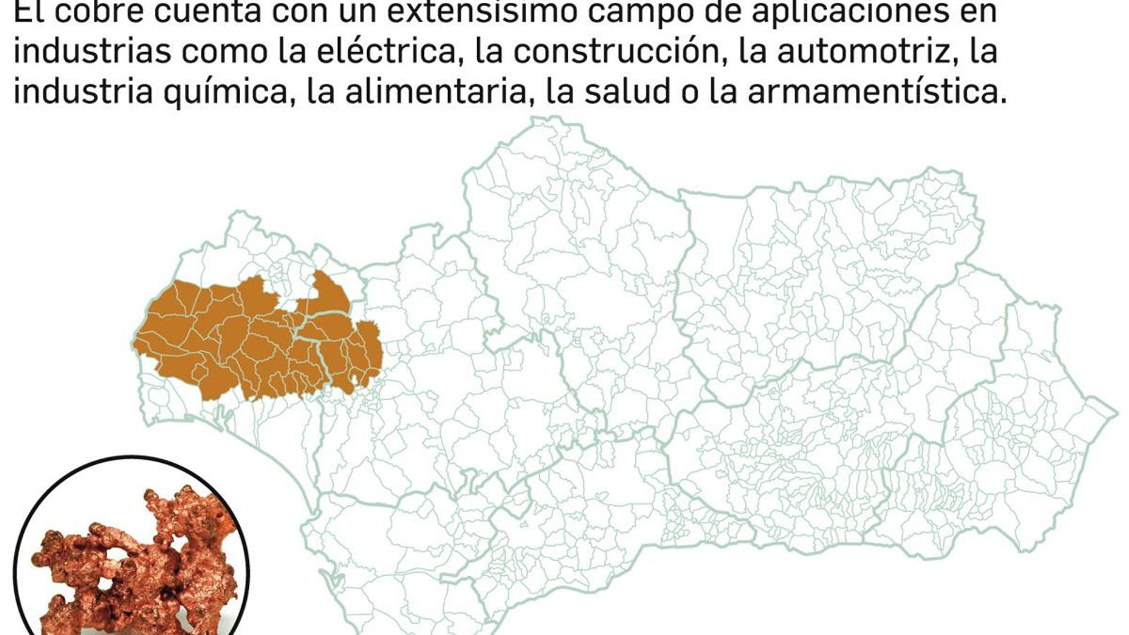 La zona que ubica la Faja Pirítica Ibérica