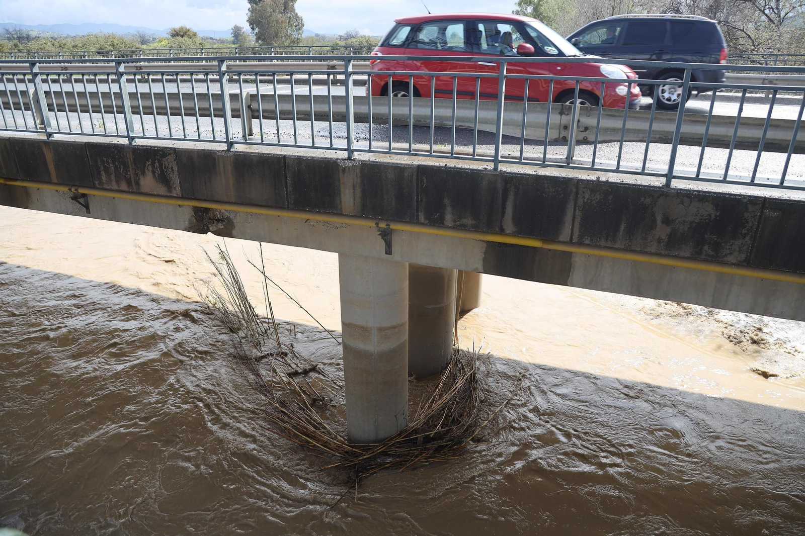 Imagenes de la provincia de Málaga tras el paso de la borrasca 'Jana'