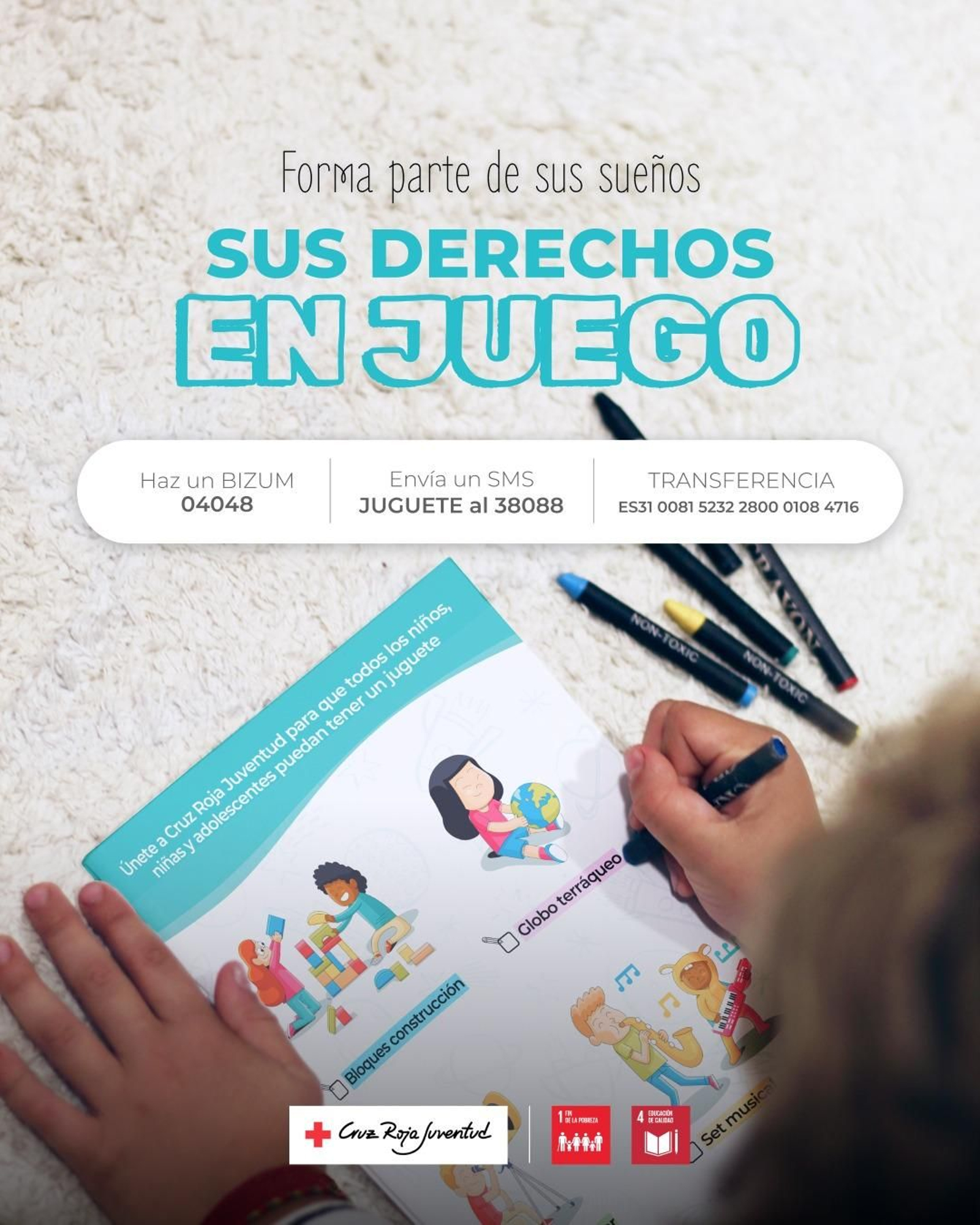 Campaña de recogida y compra de juguetes para niños vulnerables de Cádiz