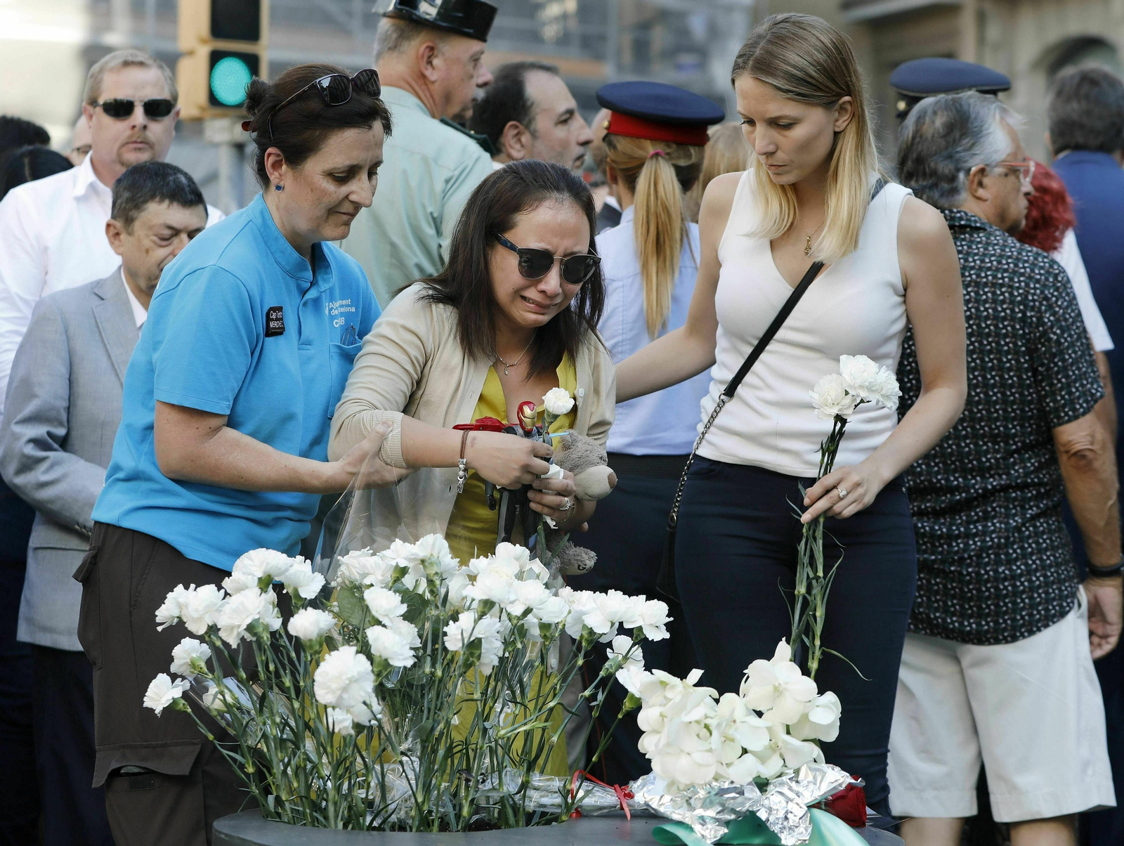 Homenaje a las víctimas de los atentados de Barcelona y Cambrils
