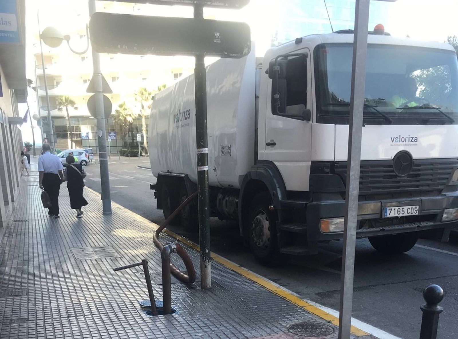 Coger agua sin pagar