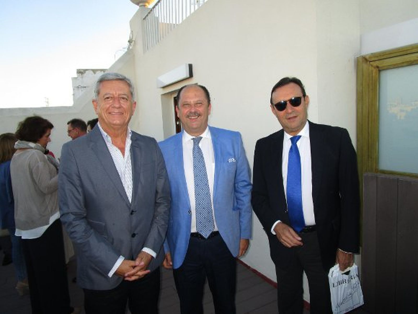 José María Gómez, Emilio de la Cruz y Juan Expósito.

Foto: Ignacio Casas de Ciria