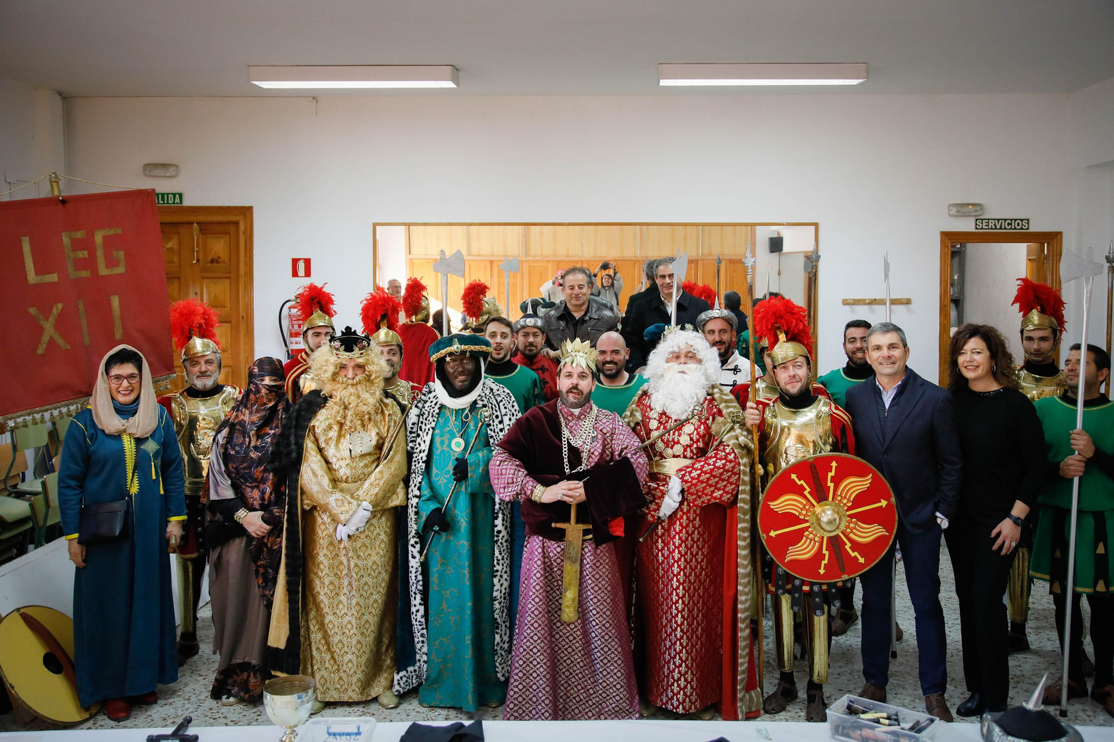 Las imágenes del Auto Sacramental de los Reyes Magos en Los Gallardos