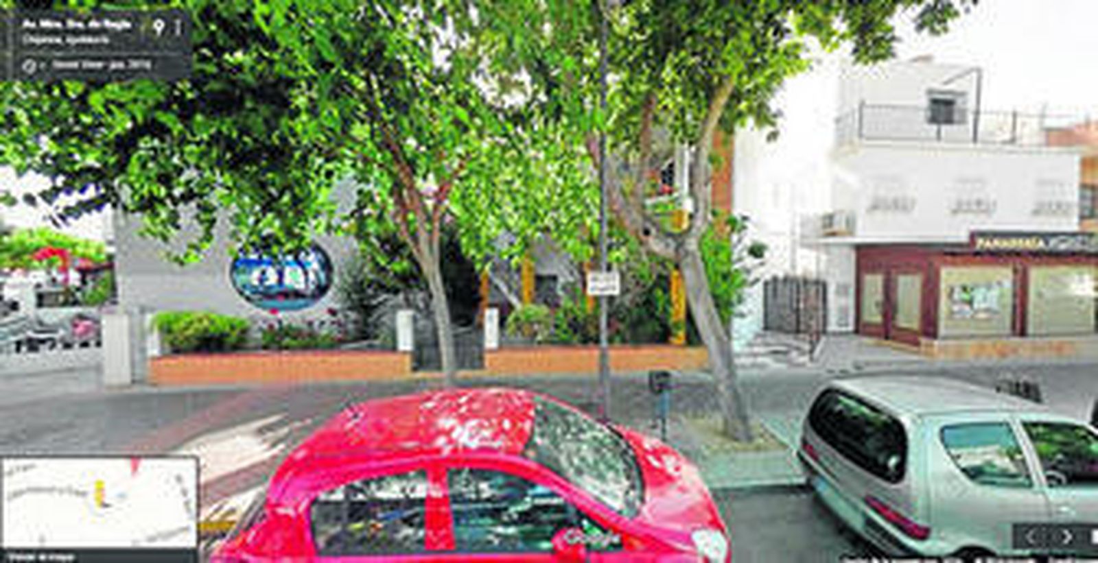 Imagen extraída de Googlemap de la zona en la que se ubica el piso donde fueron hallados los dos cuerpos.