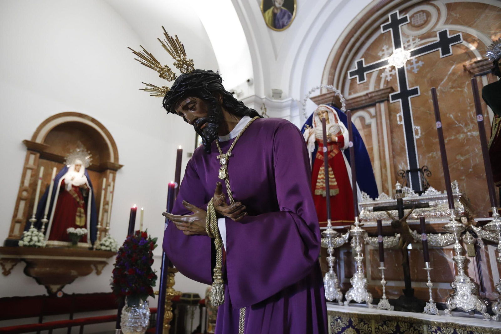 Imágenes de las veneraciones a los Cautivos de Huelva