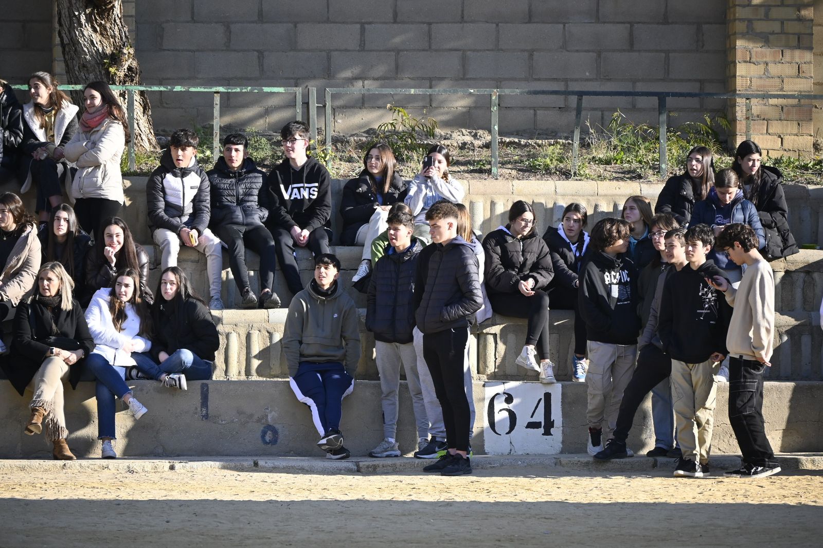 Imágenes del simulacro de incendio en el Funcadia