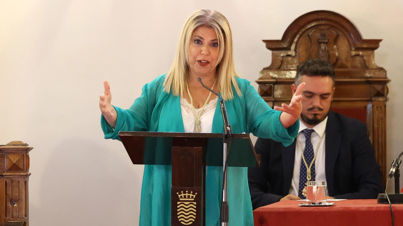 Investidura de María José García-Pelayo como nueva alcaldesa de Jerez