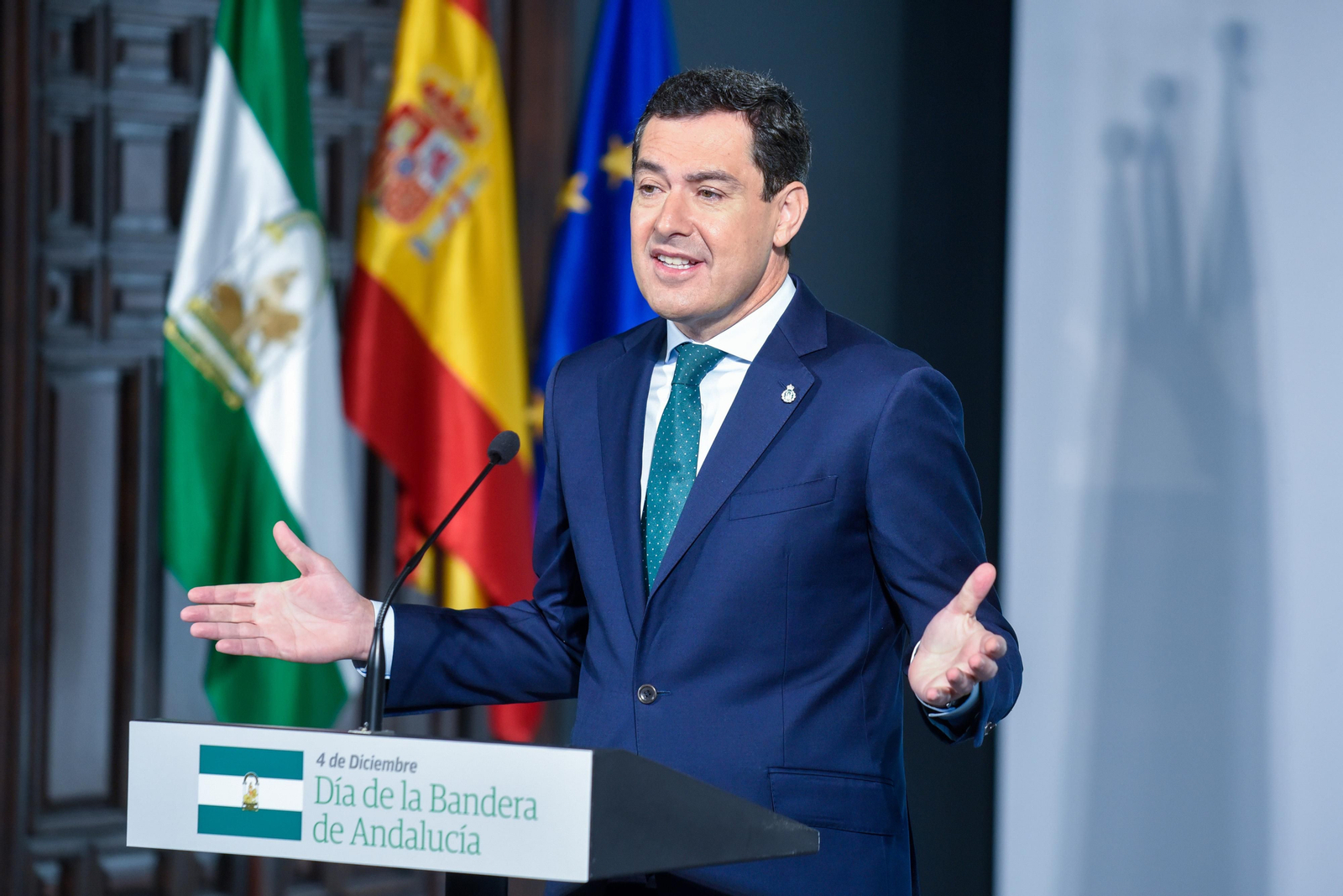 El primer Día de la Bandera, en imágenes