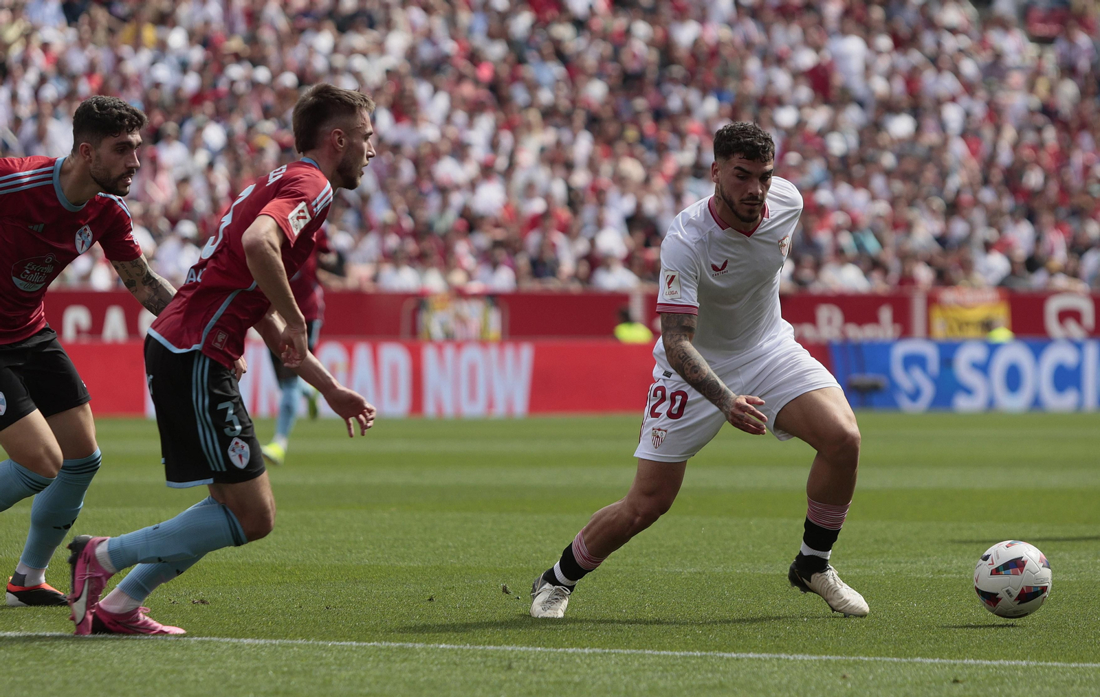Las imágenes del Sevilla - Celta