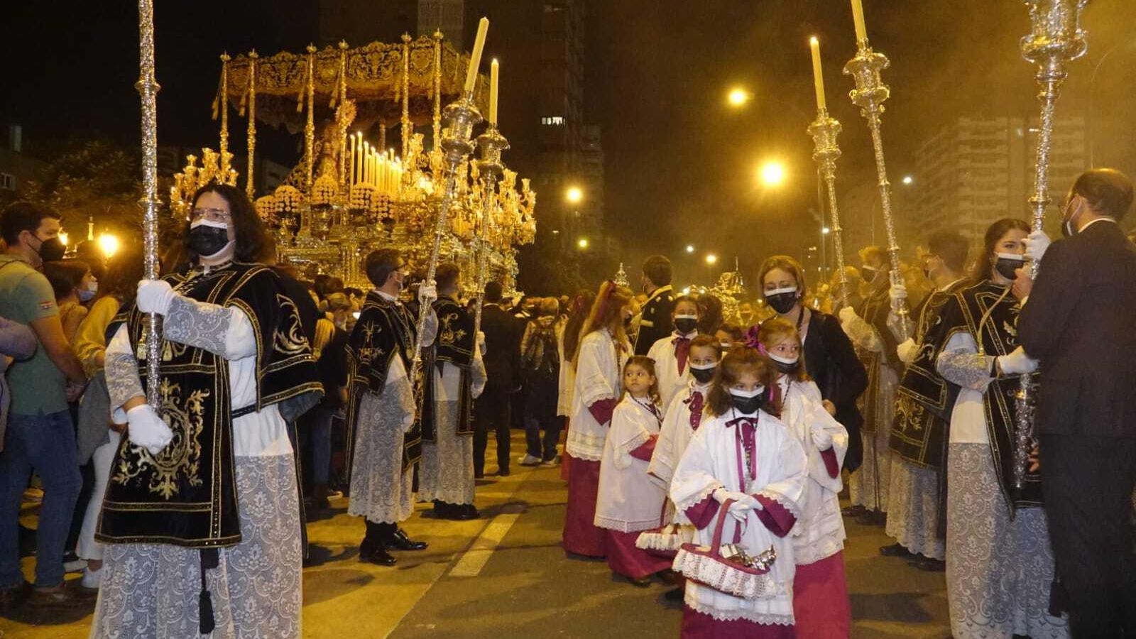 Las fotos de Expiración en la procesión Magna de Málaga Las fotos de Expiración en la procesión Magna de Málaga