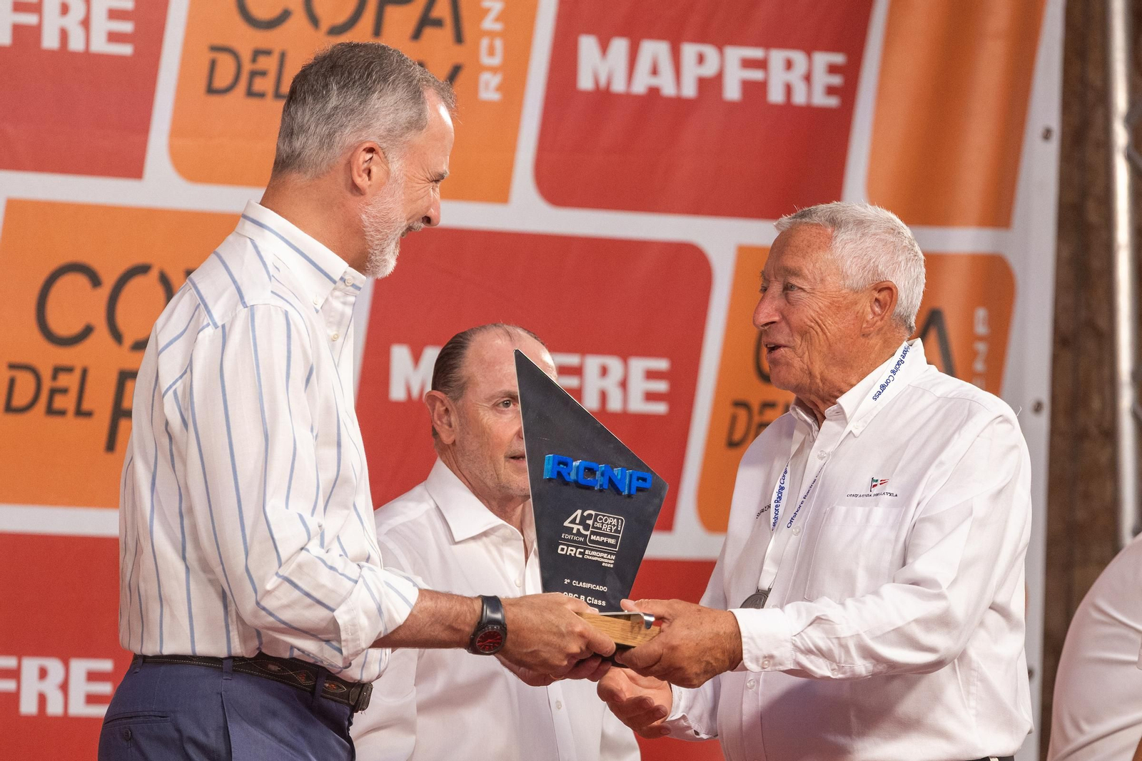 Las fotos de la entrega de premios de la Copa del Rey Mapfre de vela