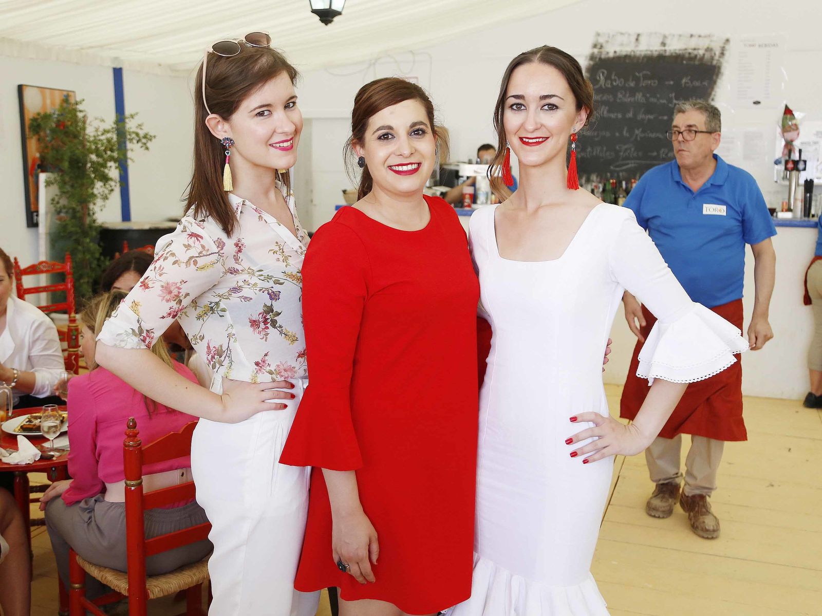 Brenda García, Marta Carrizo y Marta García.