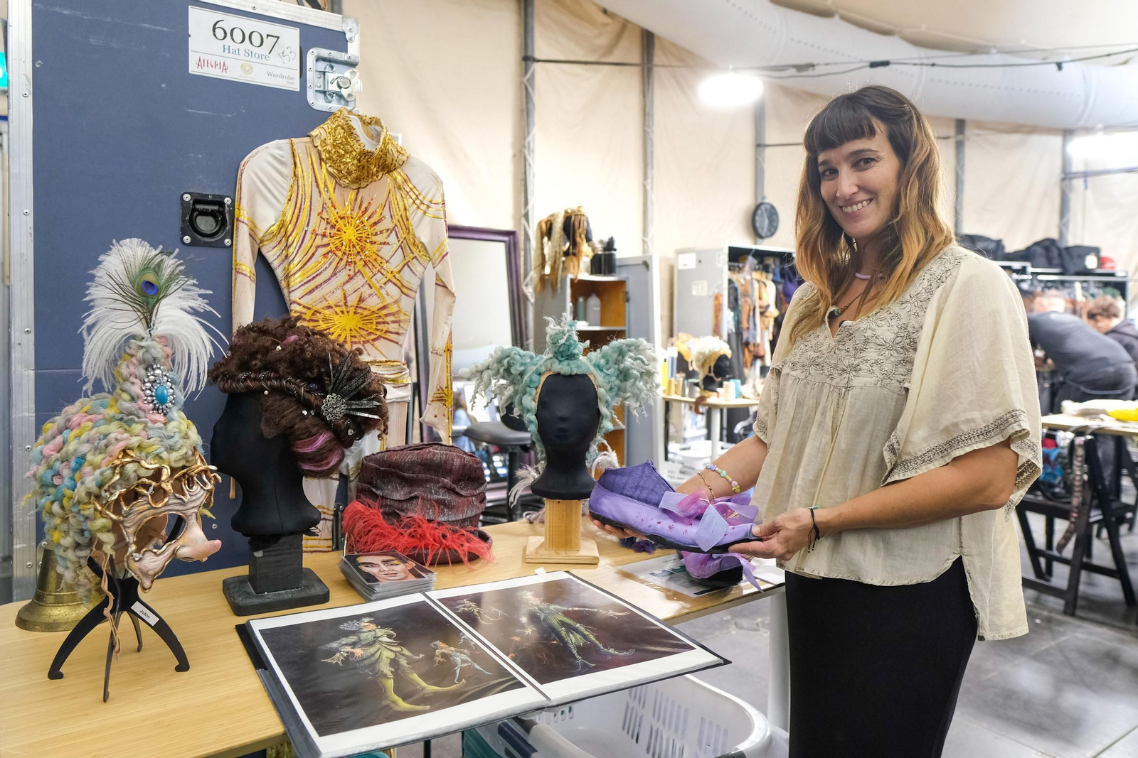 La trastienda del Circo del Sol