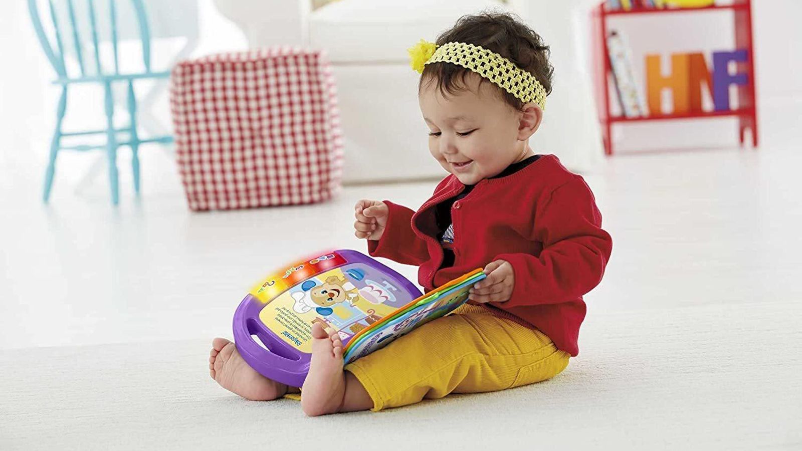 Libro interactivo de aprendizaje de Fisher-Price Libro interactivo de aprendizaje de Fisher-Price