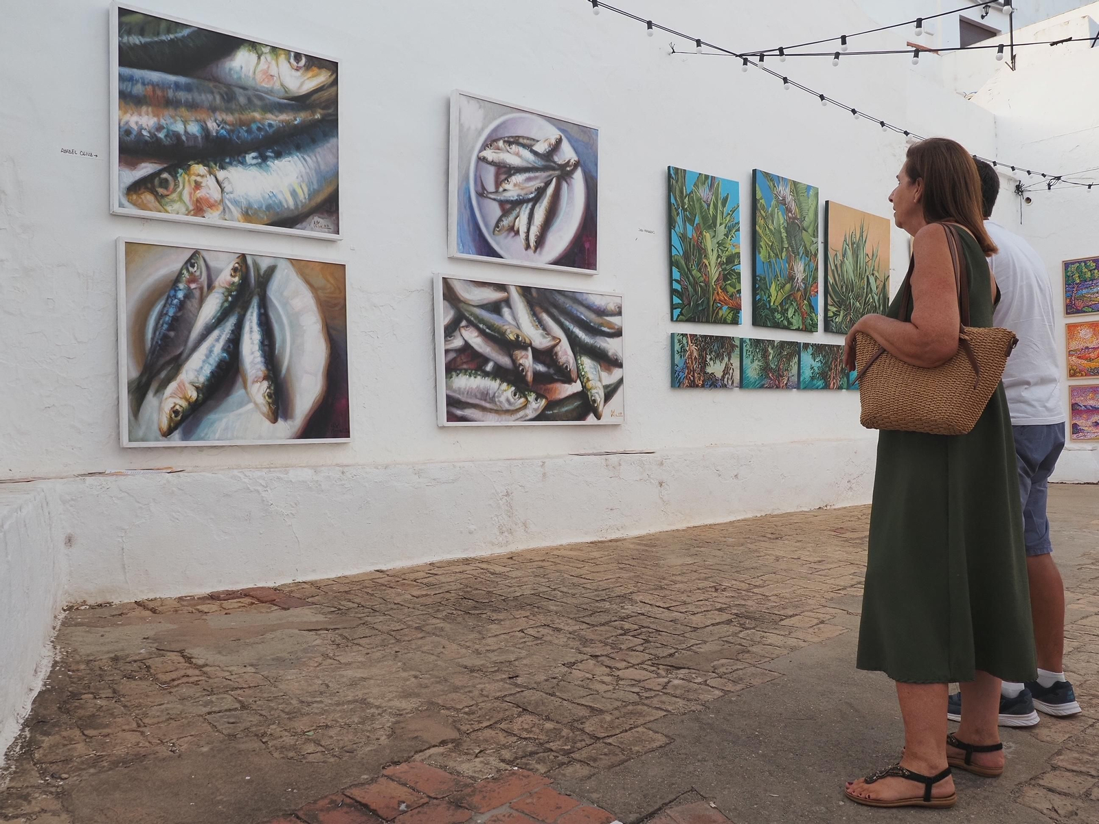 'Un paseo por el arte' en Ayamonte: las mejores imágenes