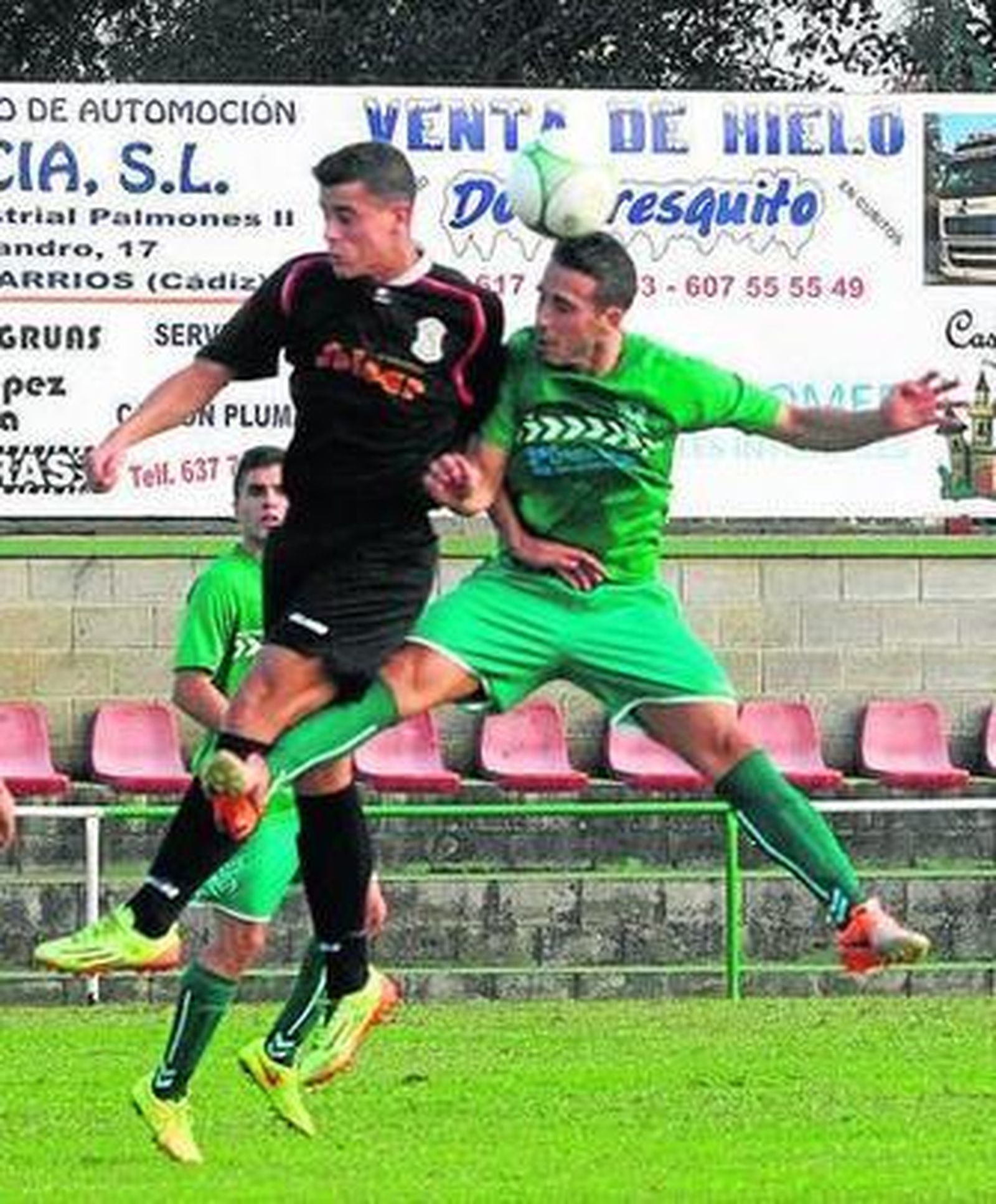 Un lance de un encuentro de esta temporada.