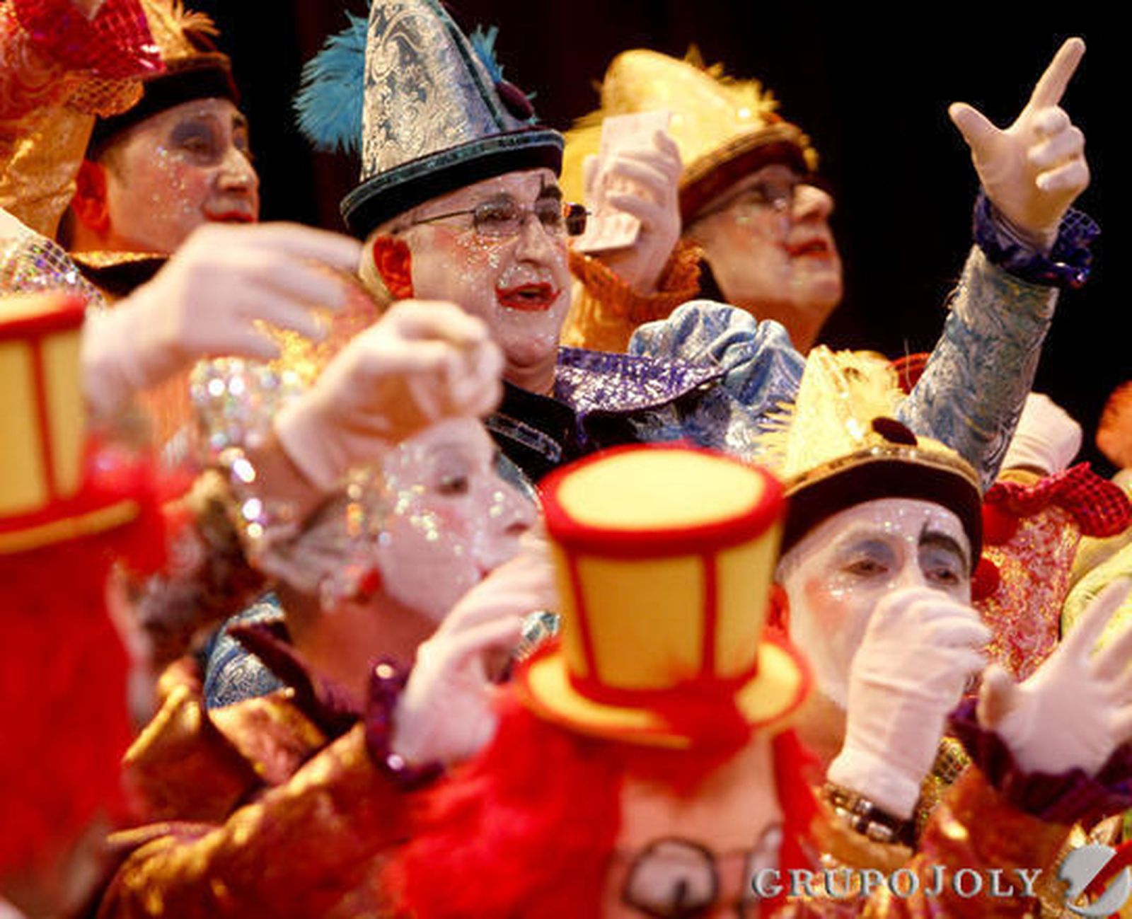 Coro '¿Listos los de atrás...?¡Listos!  Foto: Lourdes de Vicente