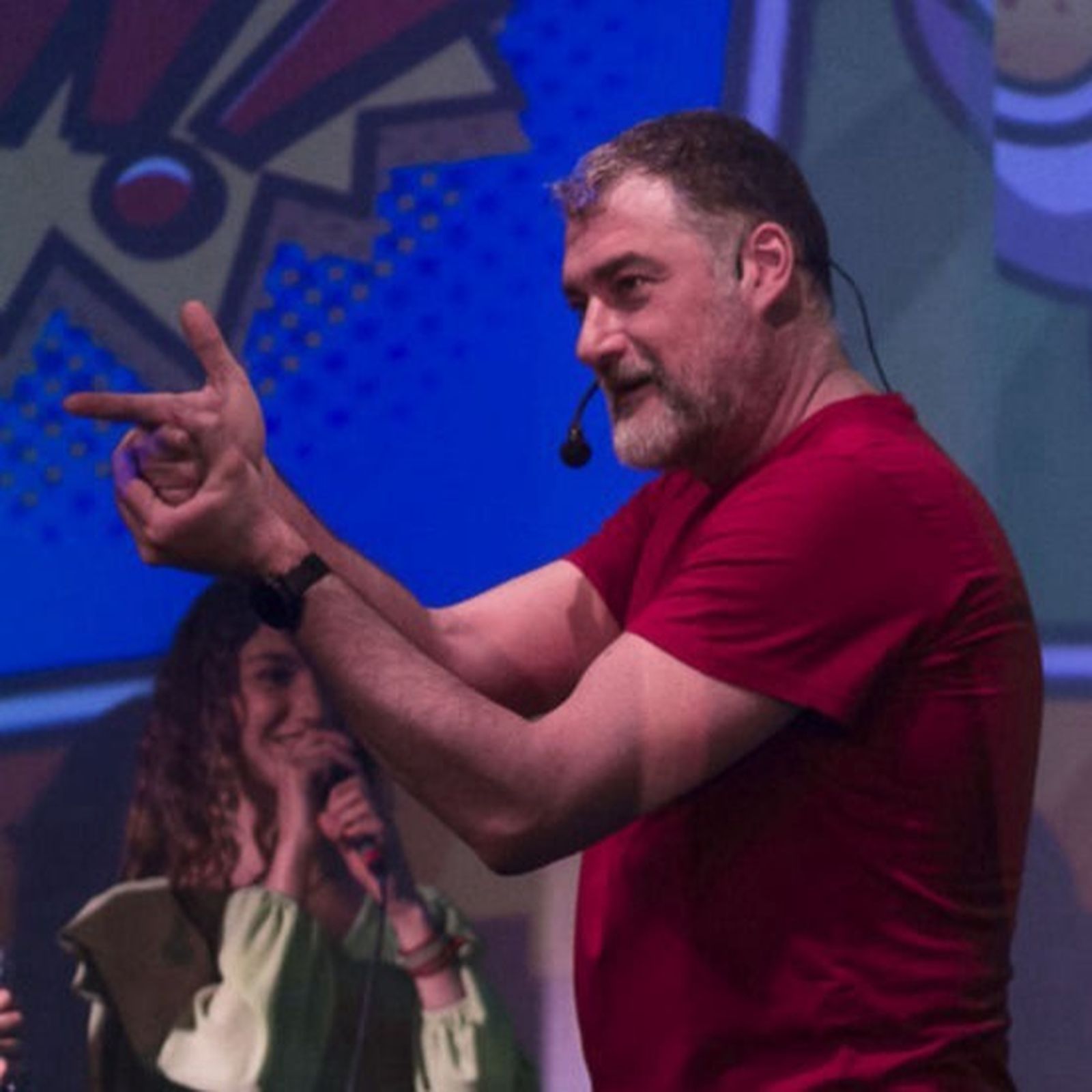 Salomón, uno de los miembros del equipo.