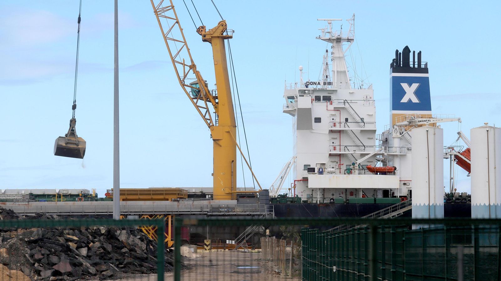 El Puerto de Huelva es uno de los principales actores en las exportaciones onubenses.