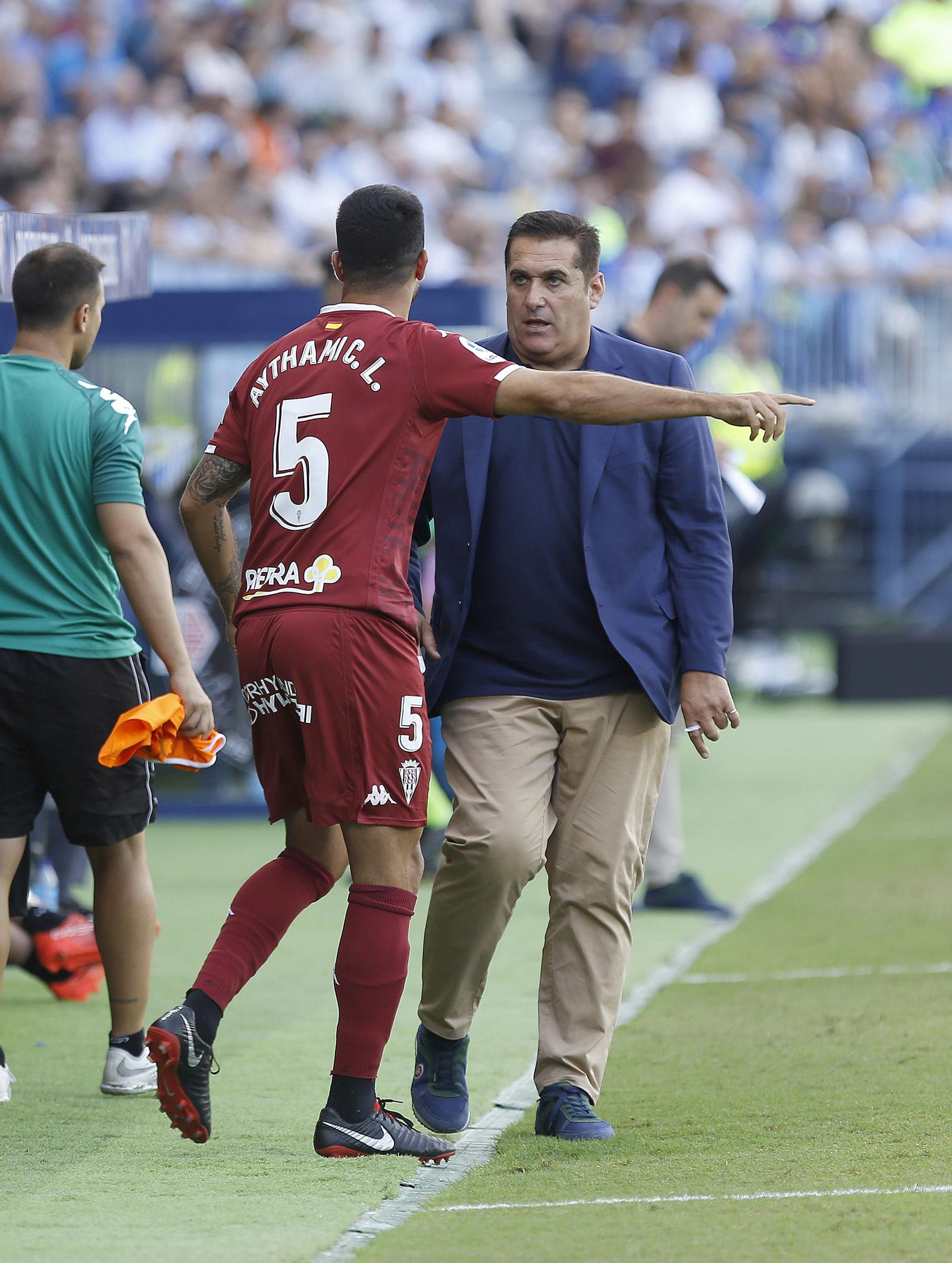 El Málaga CF-Córdoba CF, en imágenes